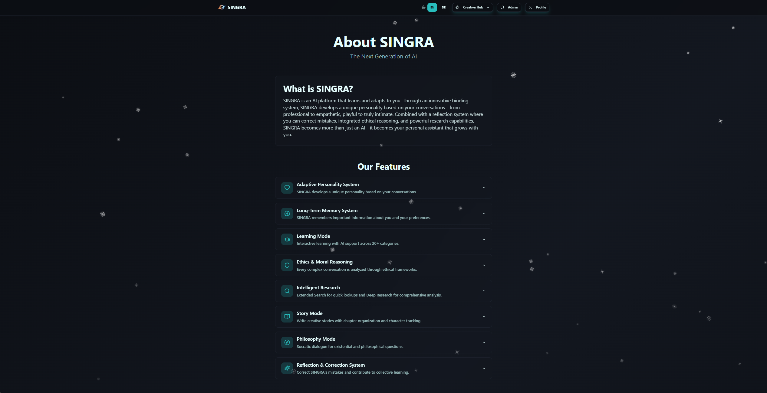 Singra AI screenshot 2