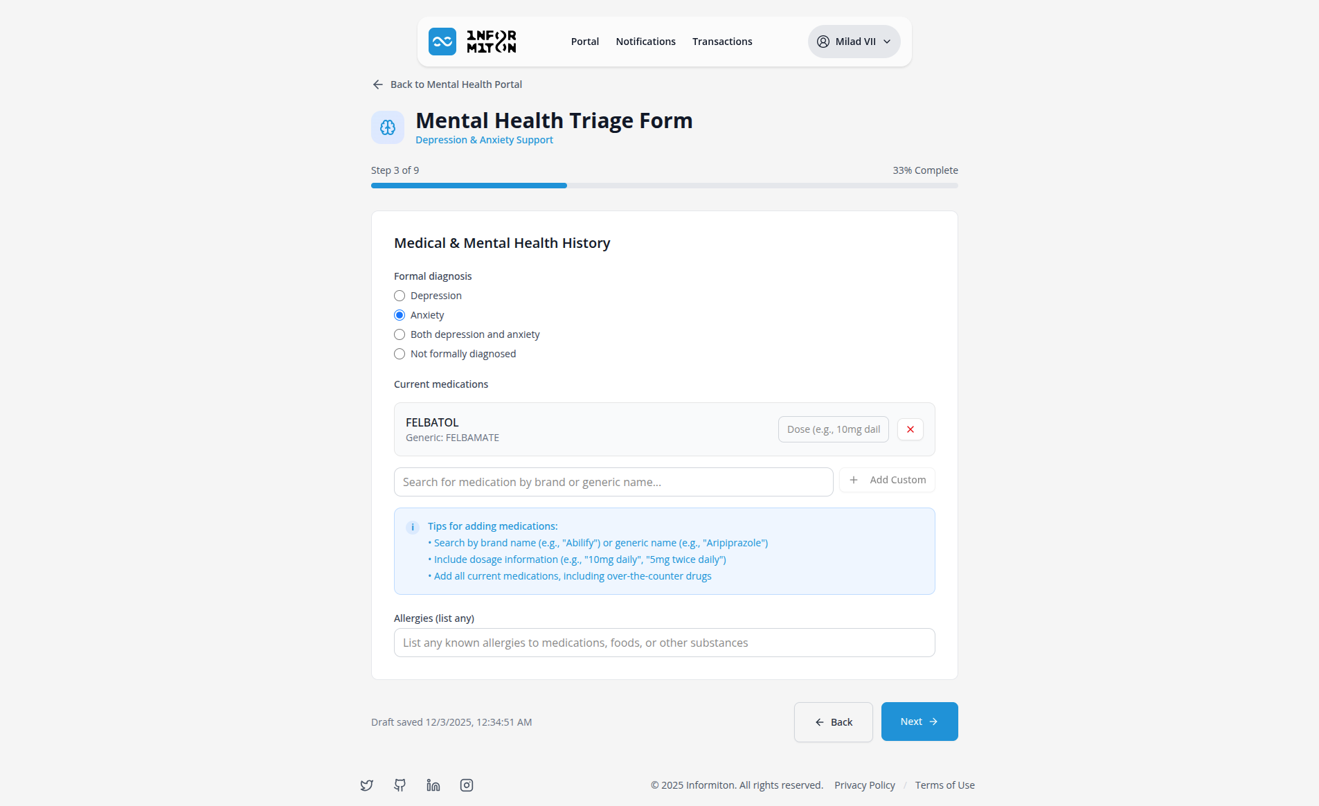 Informiton screenshot 7