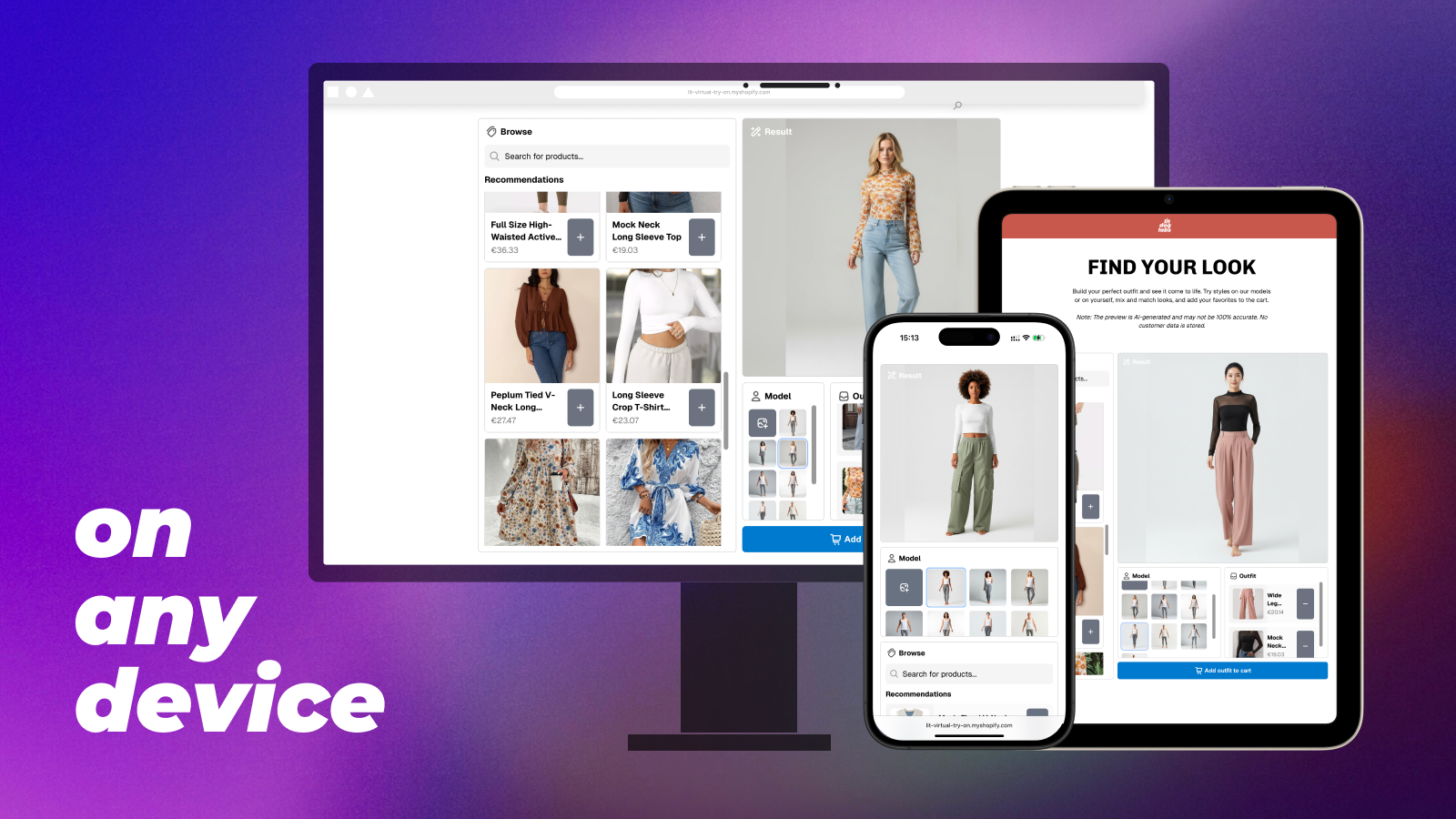 Lit Outfit Builder for Shopify screenshot 4