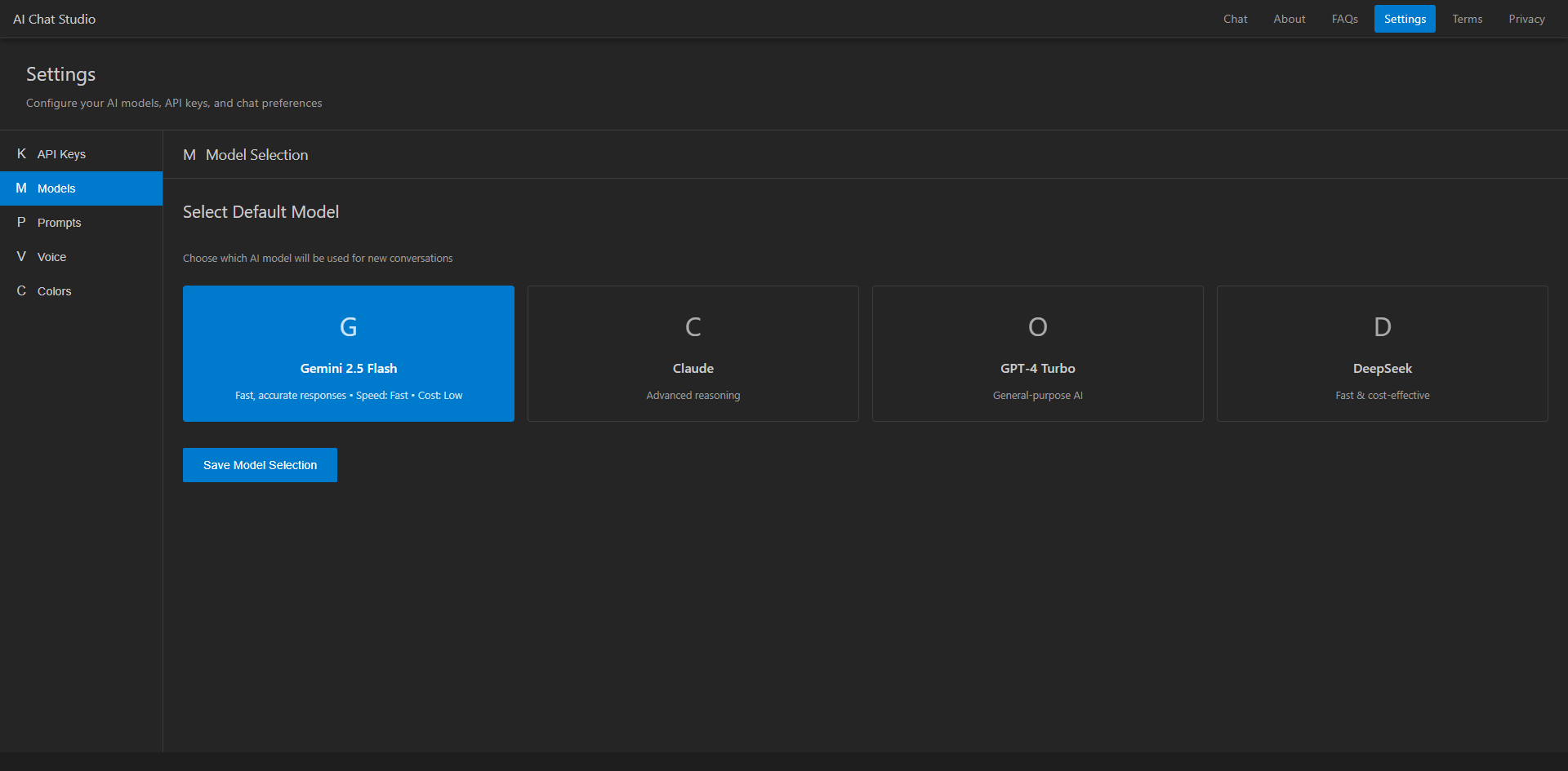 AI Chat Studio screenshot 2