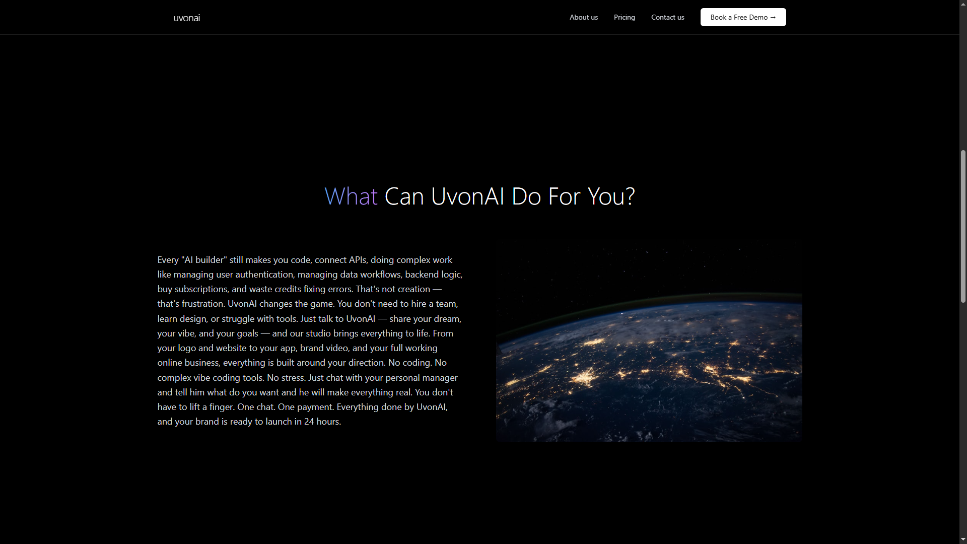 UvonAI screenshot 2