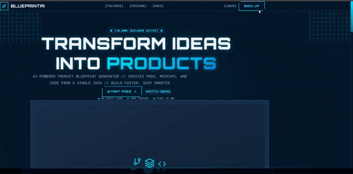BlueprintAI screenshot 1