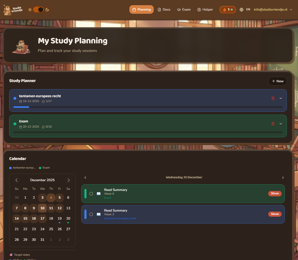 Studievriendje.nl screenshot 4