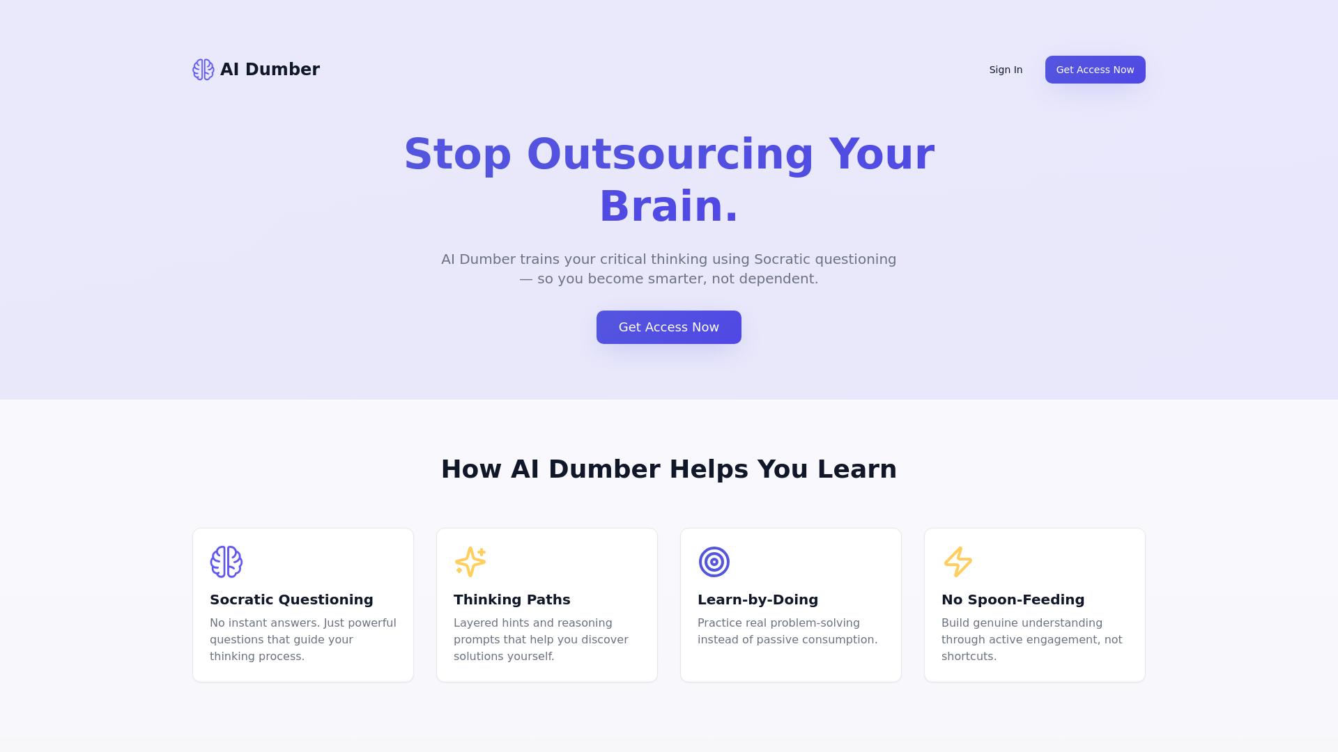 AI Dumber screenshot 1