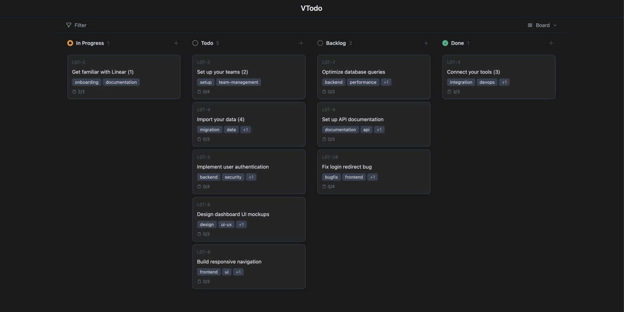 VTodo screenshot 2