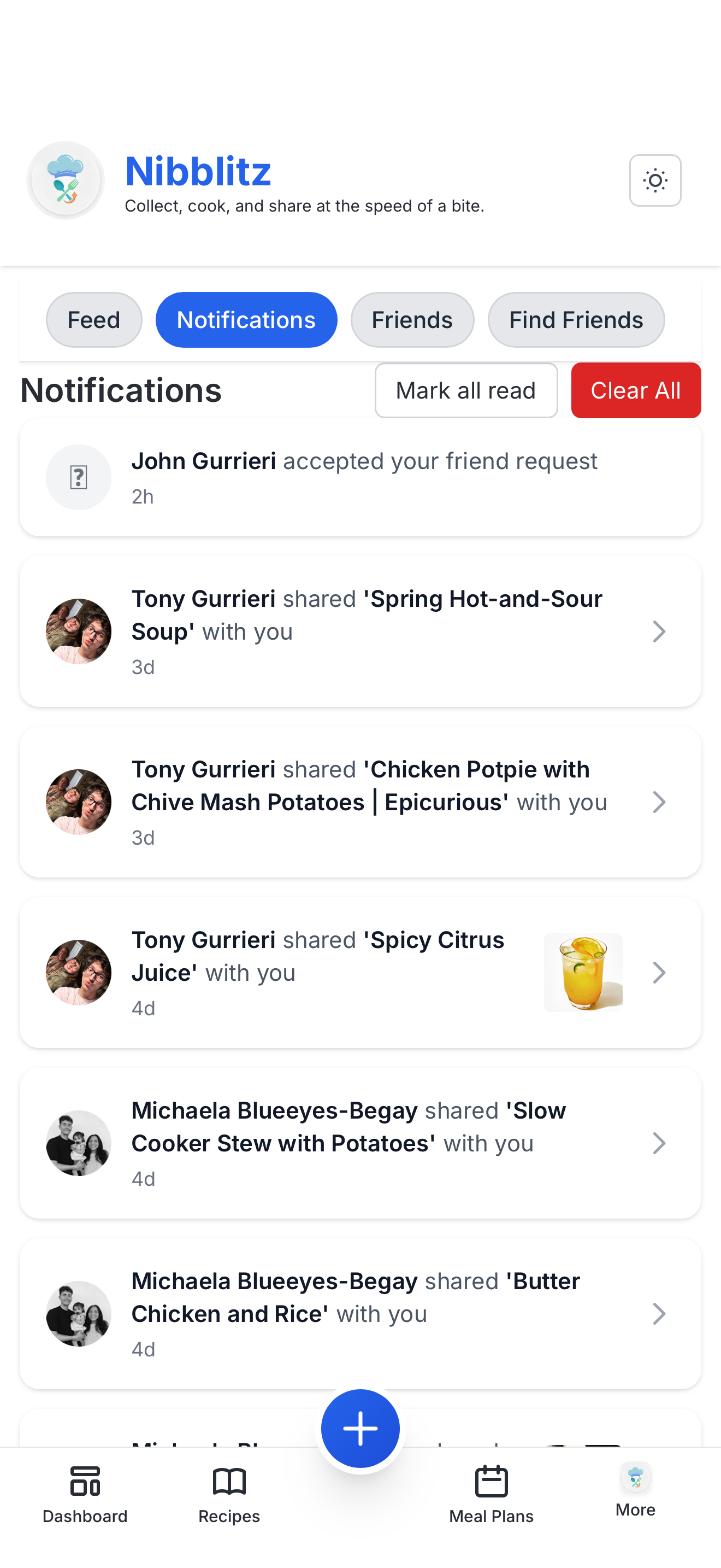 Nibblitz — Makes your recipes social screenshot 11