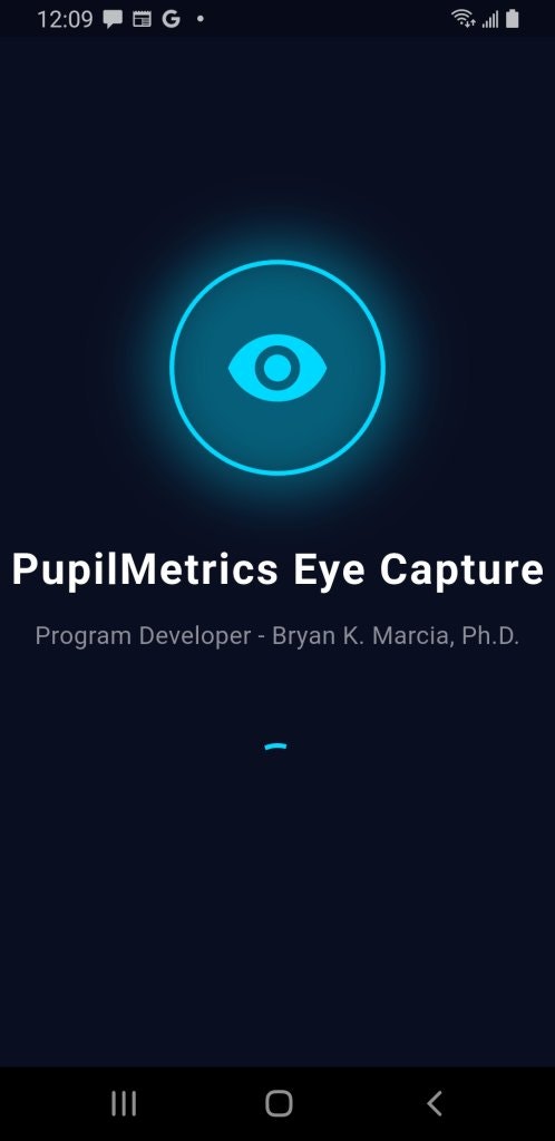 PupilMetrics Research Tool screenshot 1