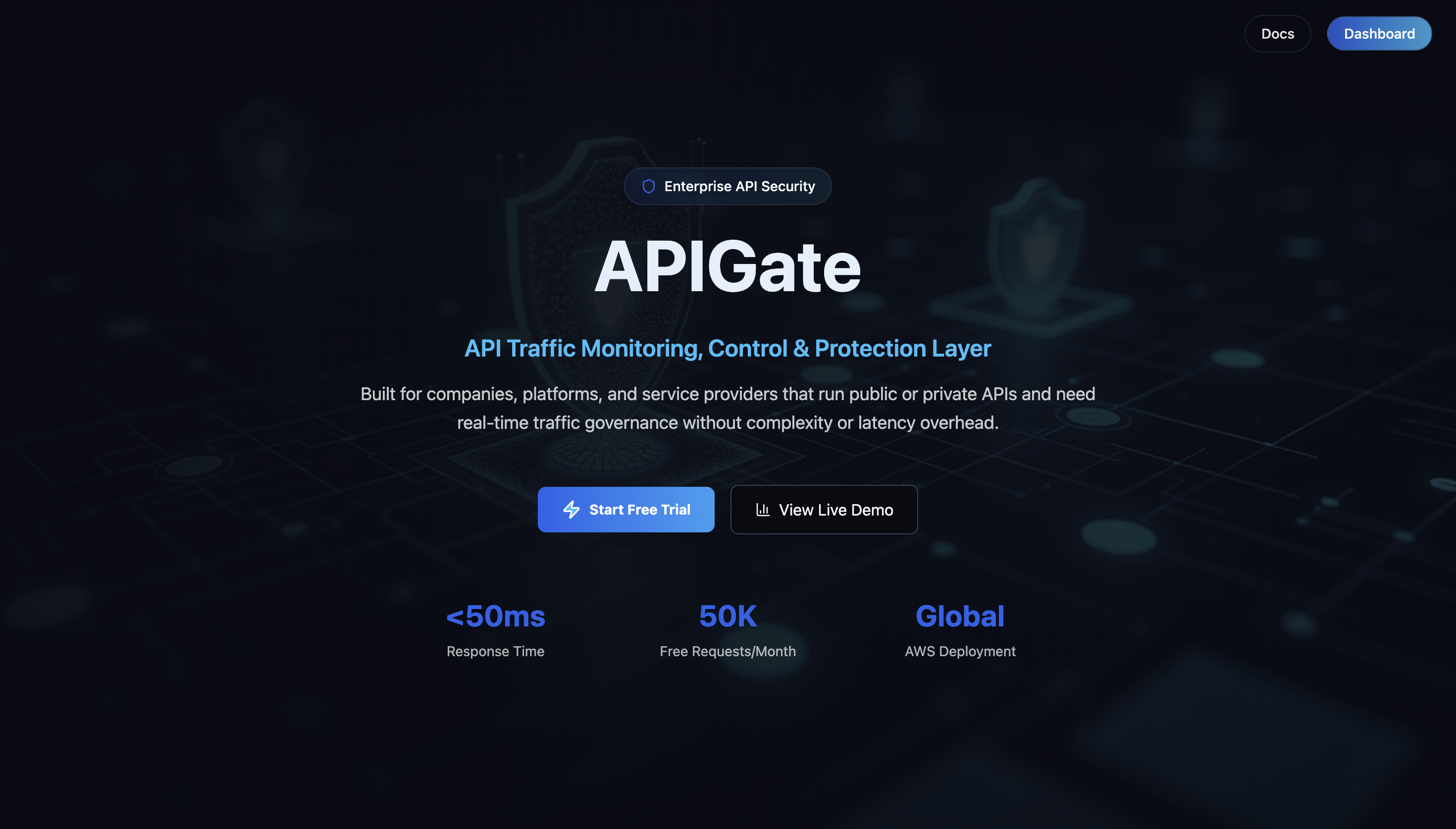 APIGate screenshot 1
