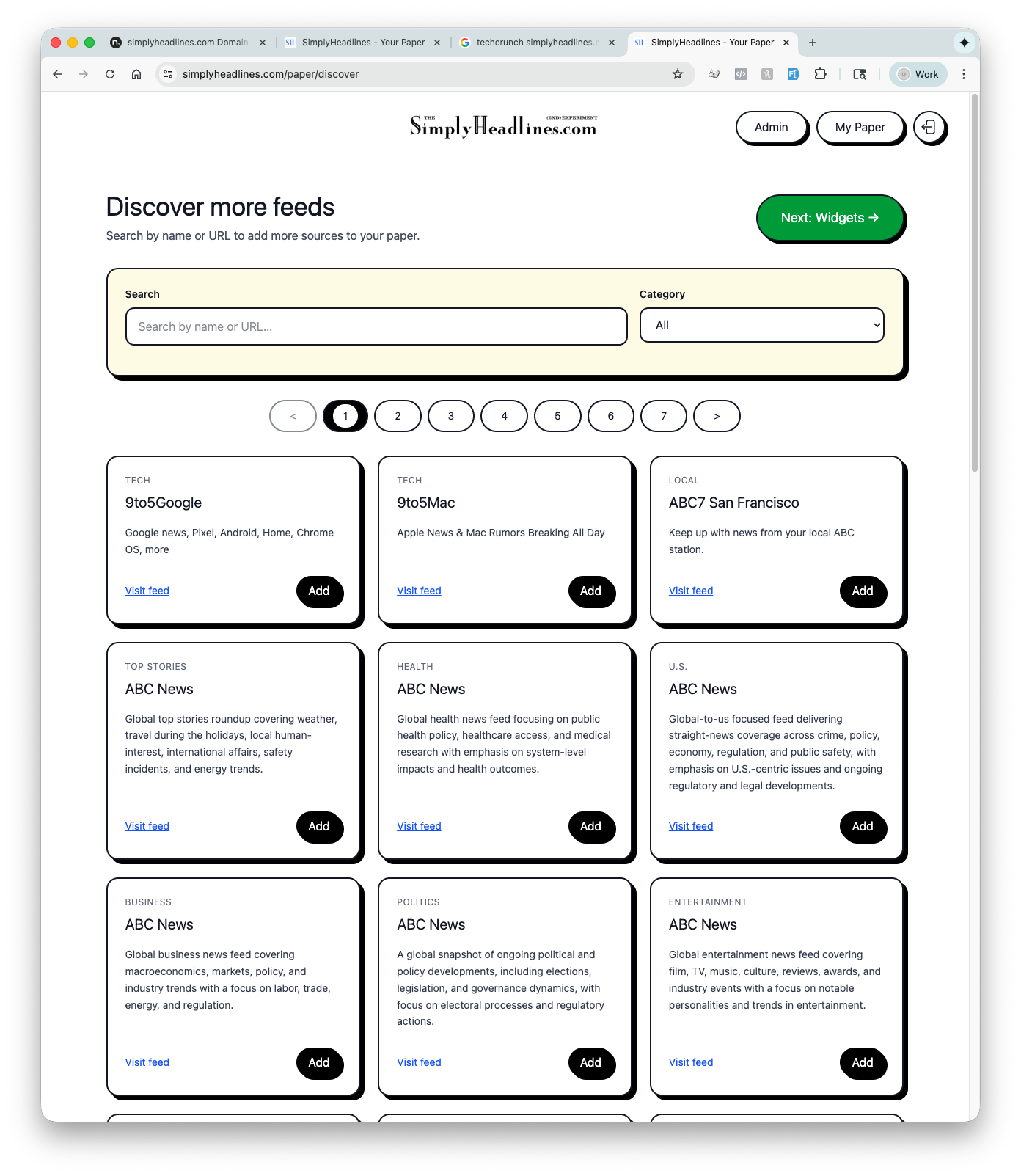 SimplyHeadlines screenshot 4