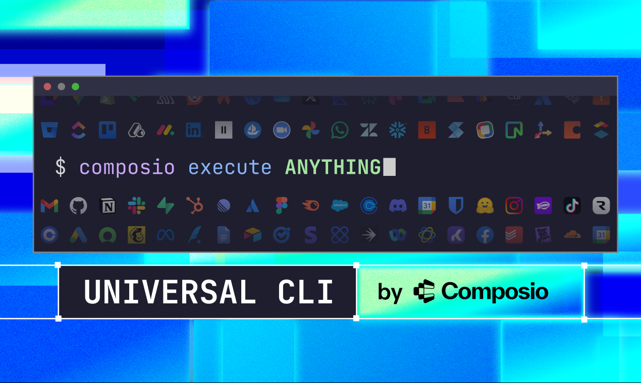 Universal CLI by Composio screenshot 1