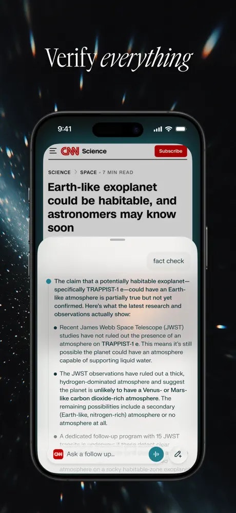 Comet for iOS screenshot 3