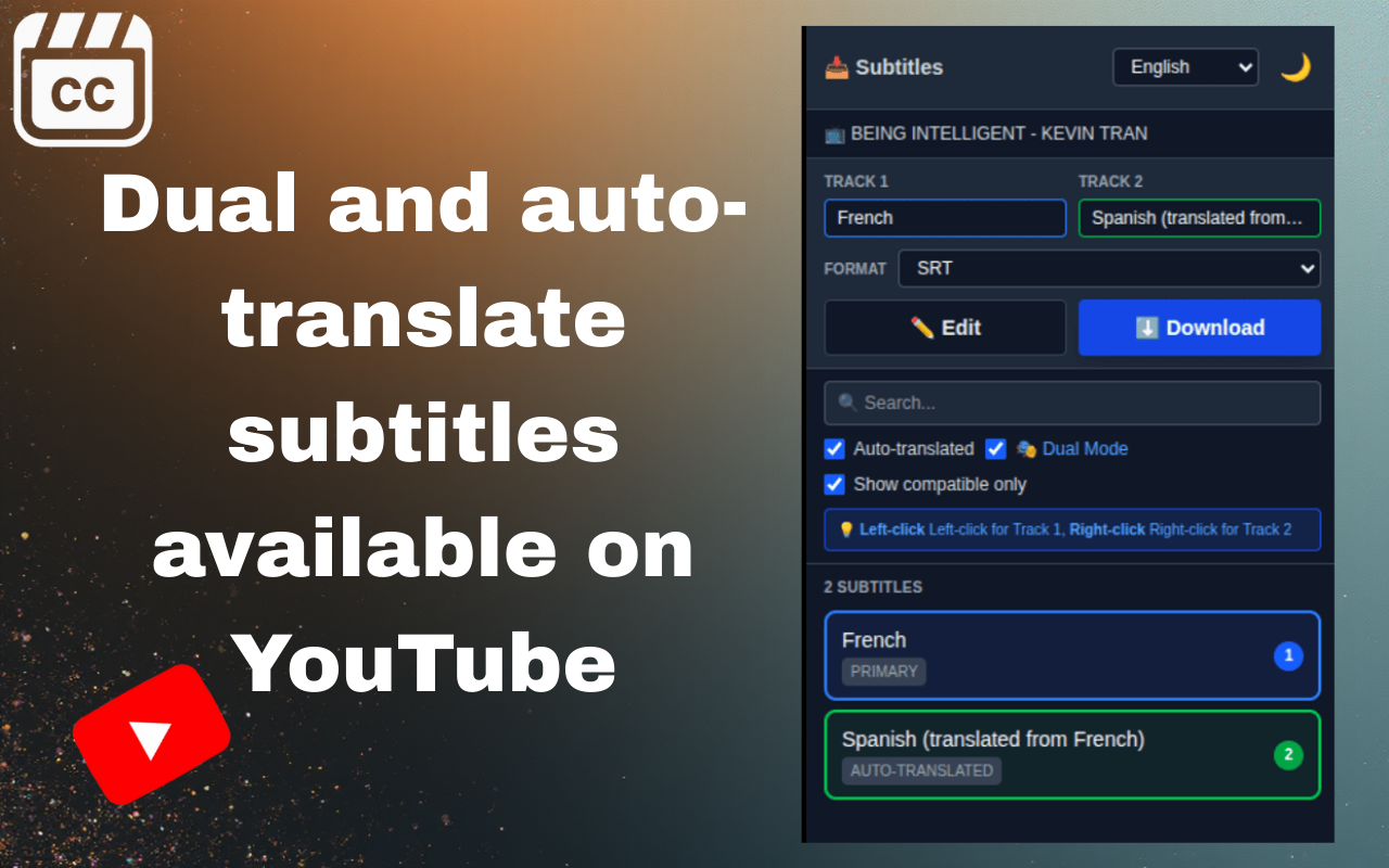 Subtitle Downloader for Netflix, YouTube screenshot 6