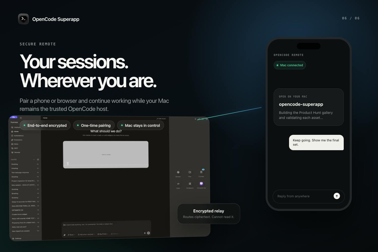 OpenCode Superapp screenshot 7