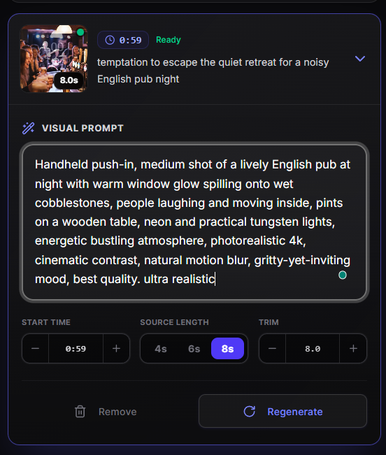 Compledio | AI B-Roll Generator screenshot 2