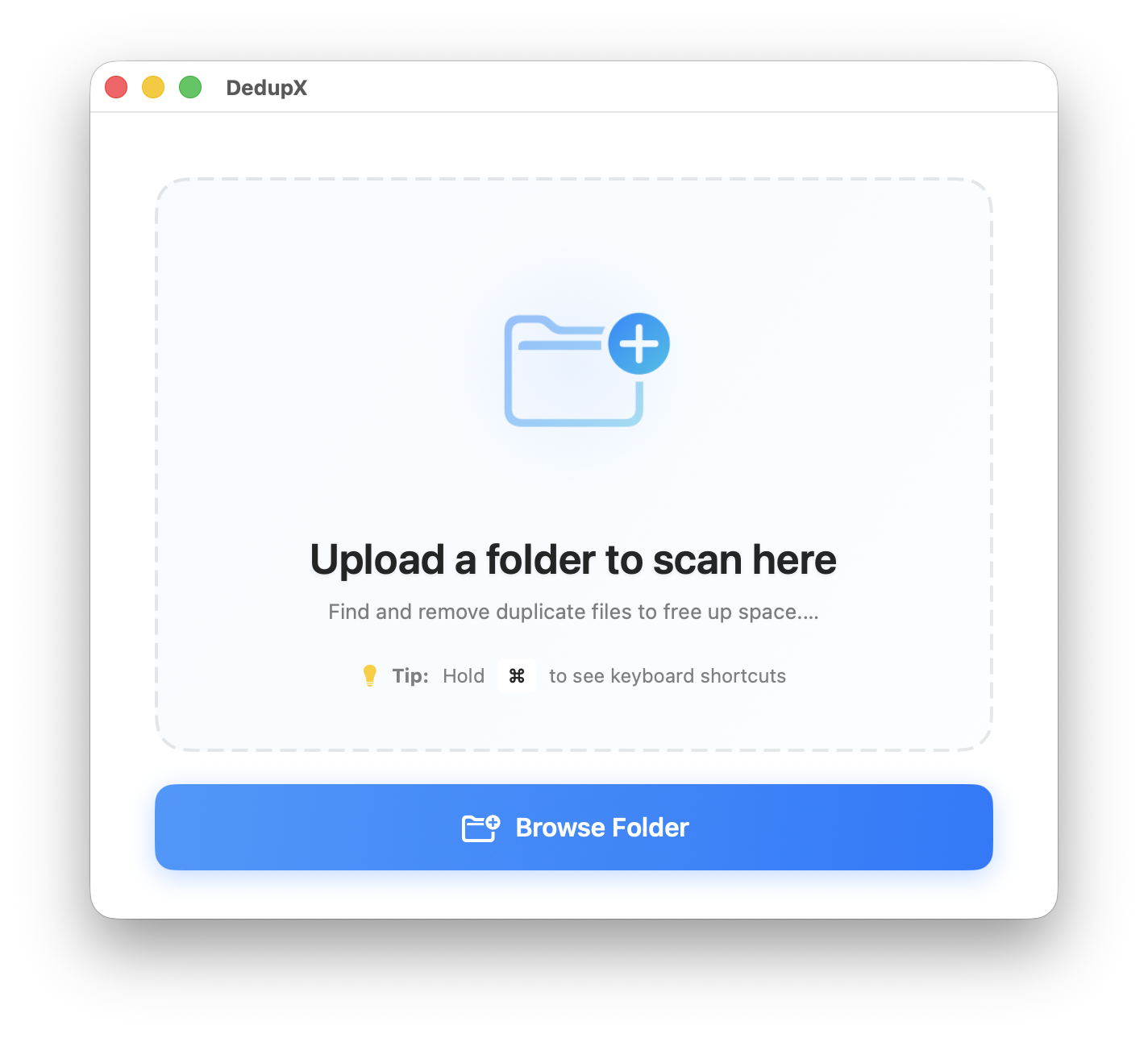 DedupX screenshot 2