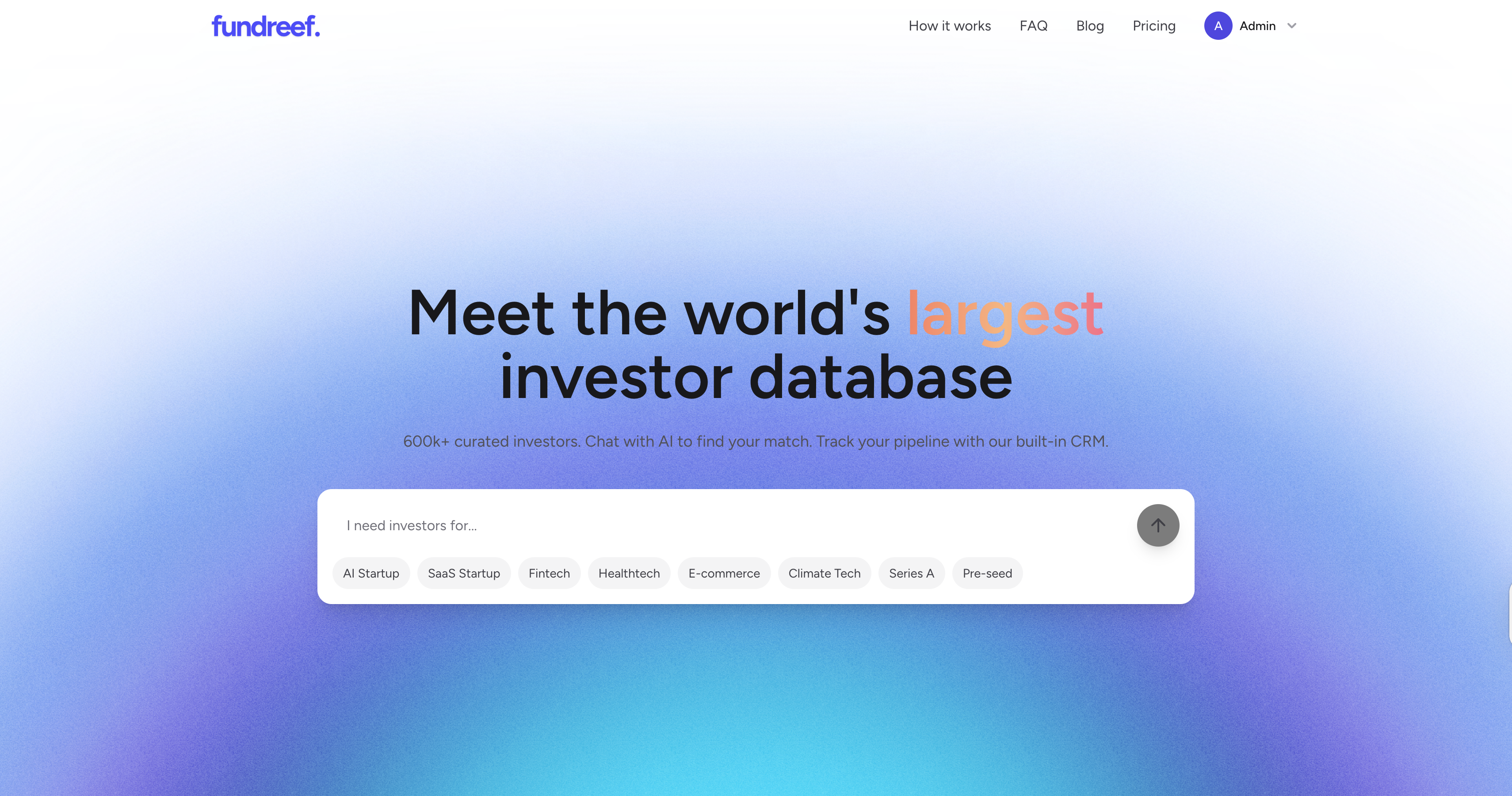 Fundreef screenshot 1