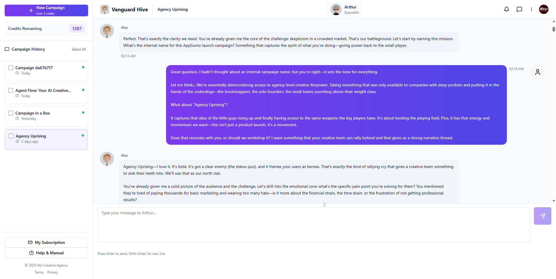 Vanguard Hive screenshot 3