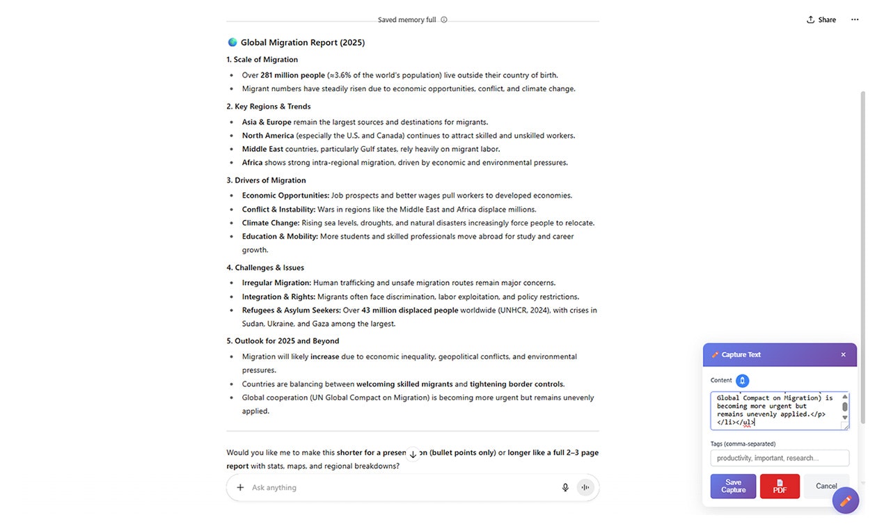 Text Vault App screenshot 3