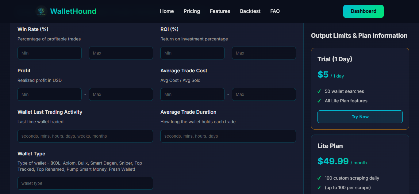 WalletHound screenshot 3