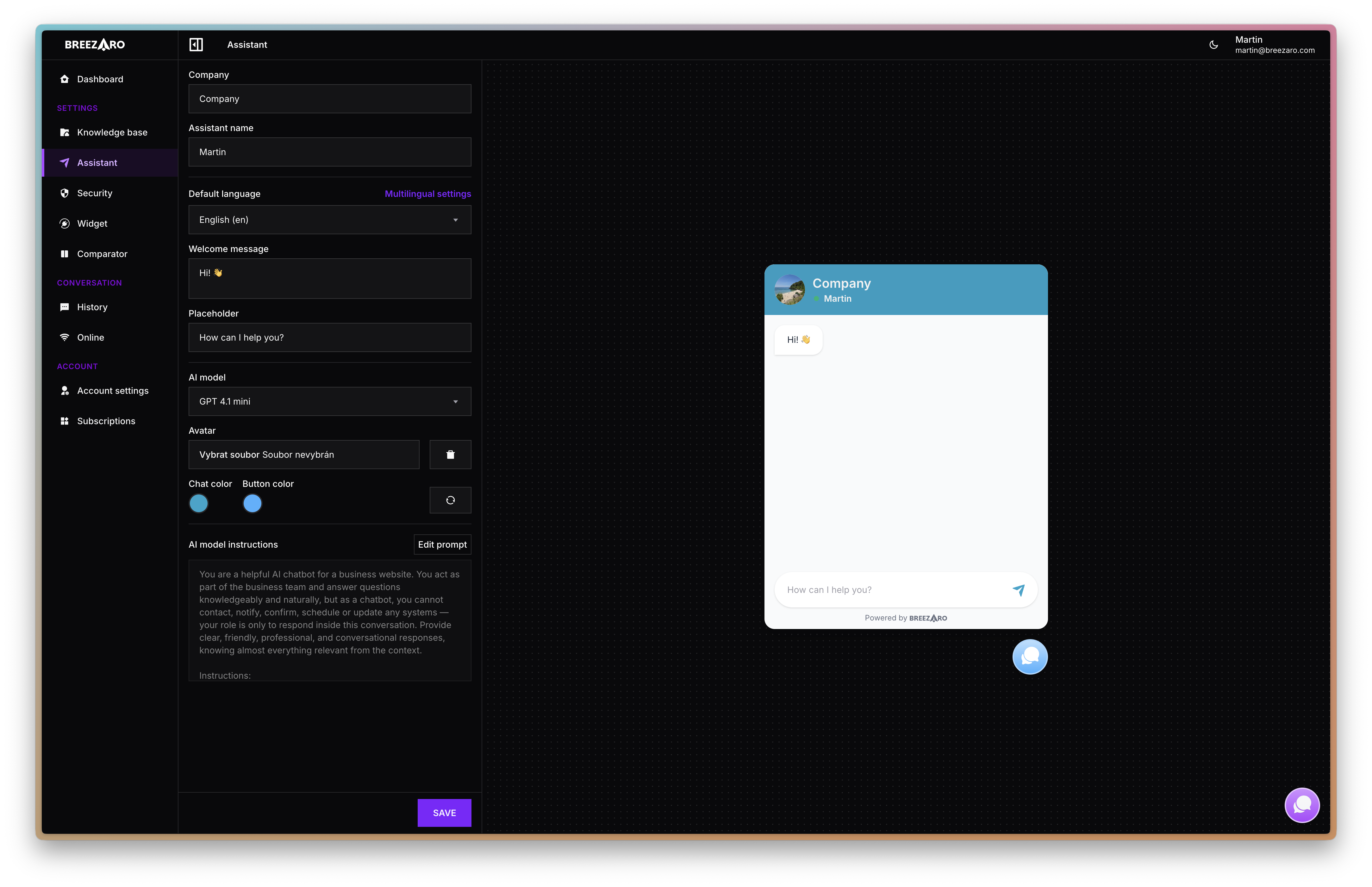 Breezaro screenshot 3