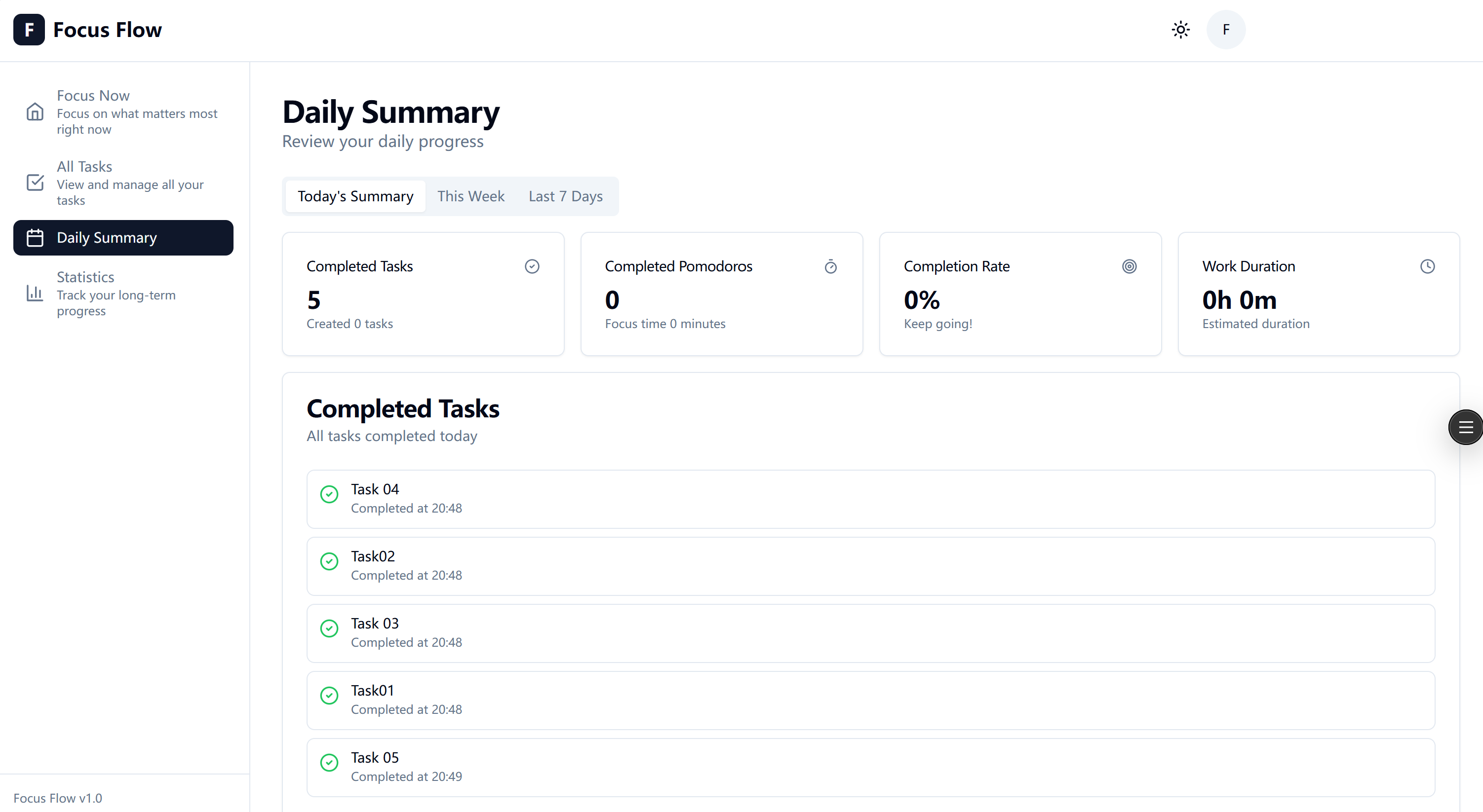 Focus Flow screenshot 6