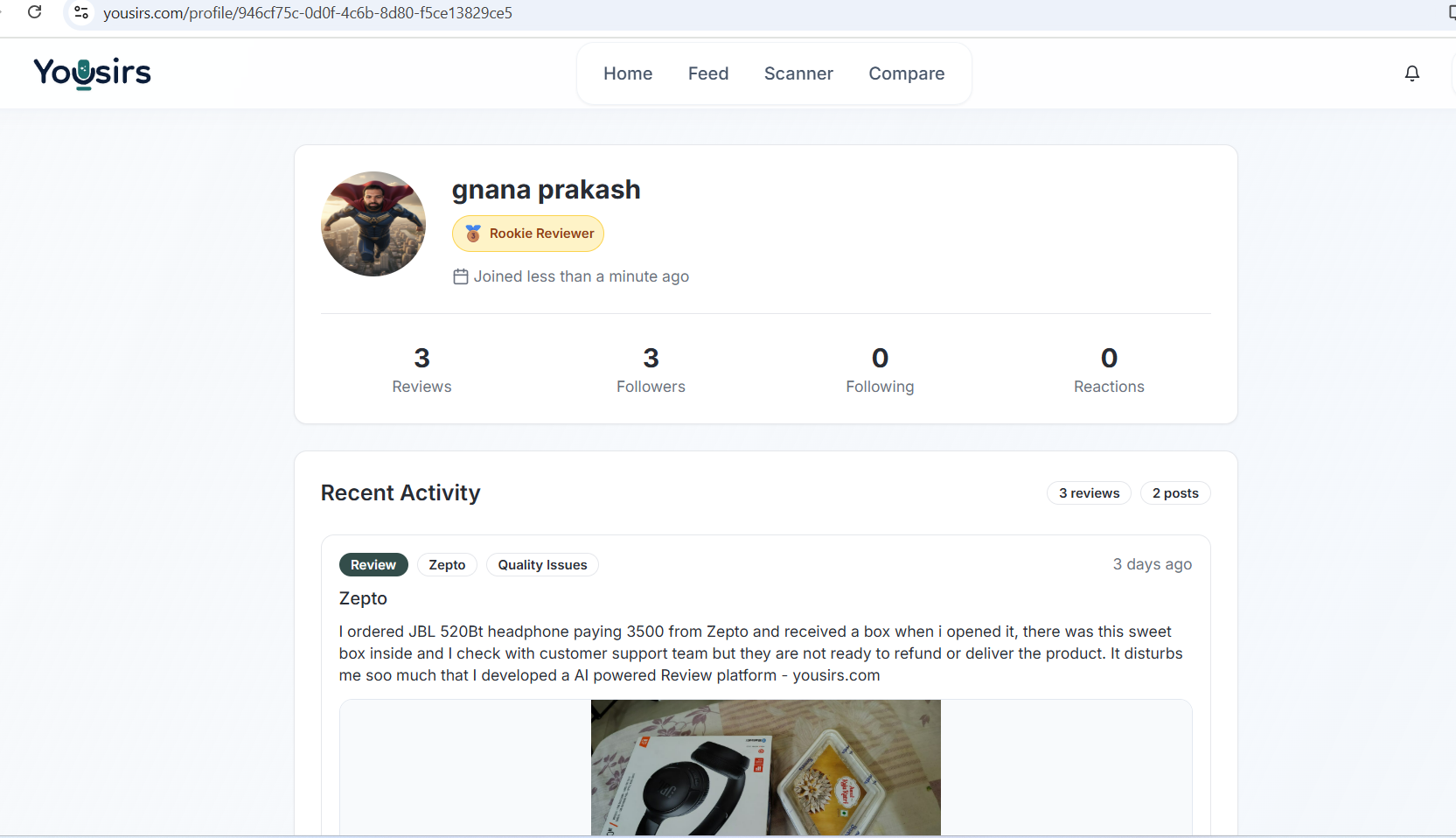 Yousirs screenshot 4