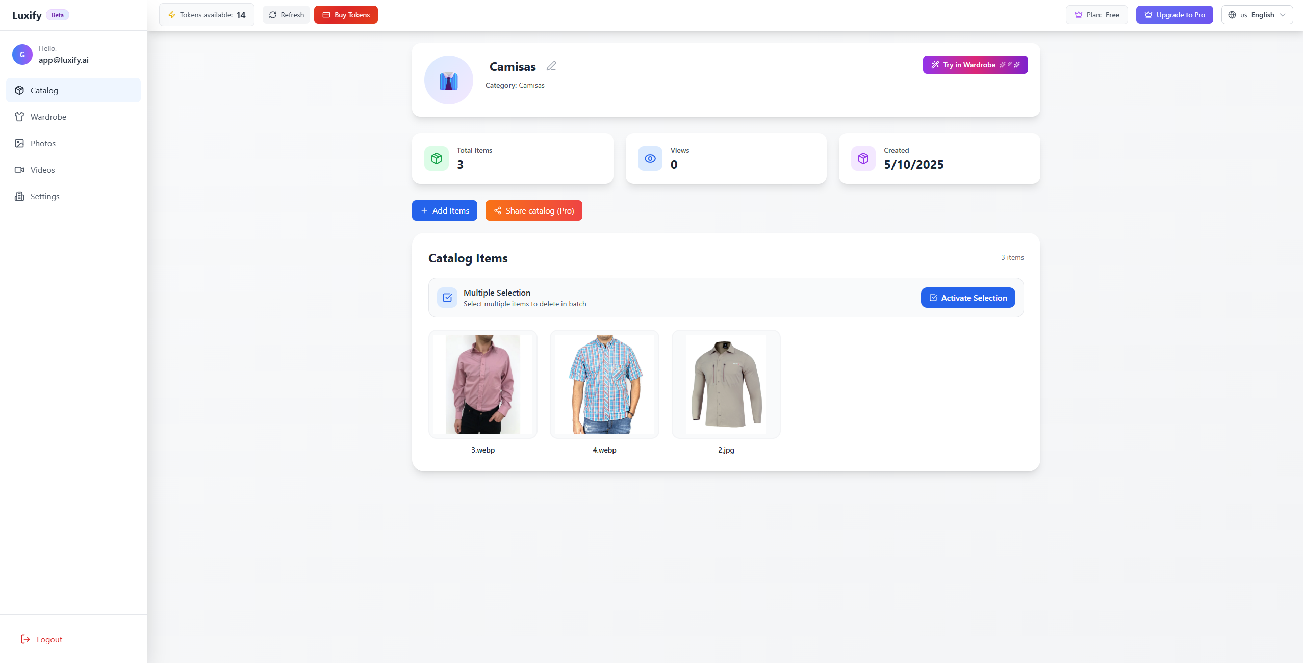 Luxify screenshot 2