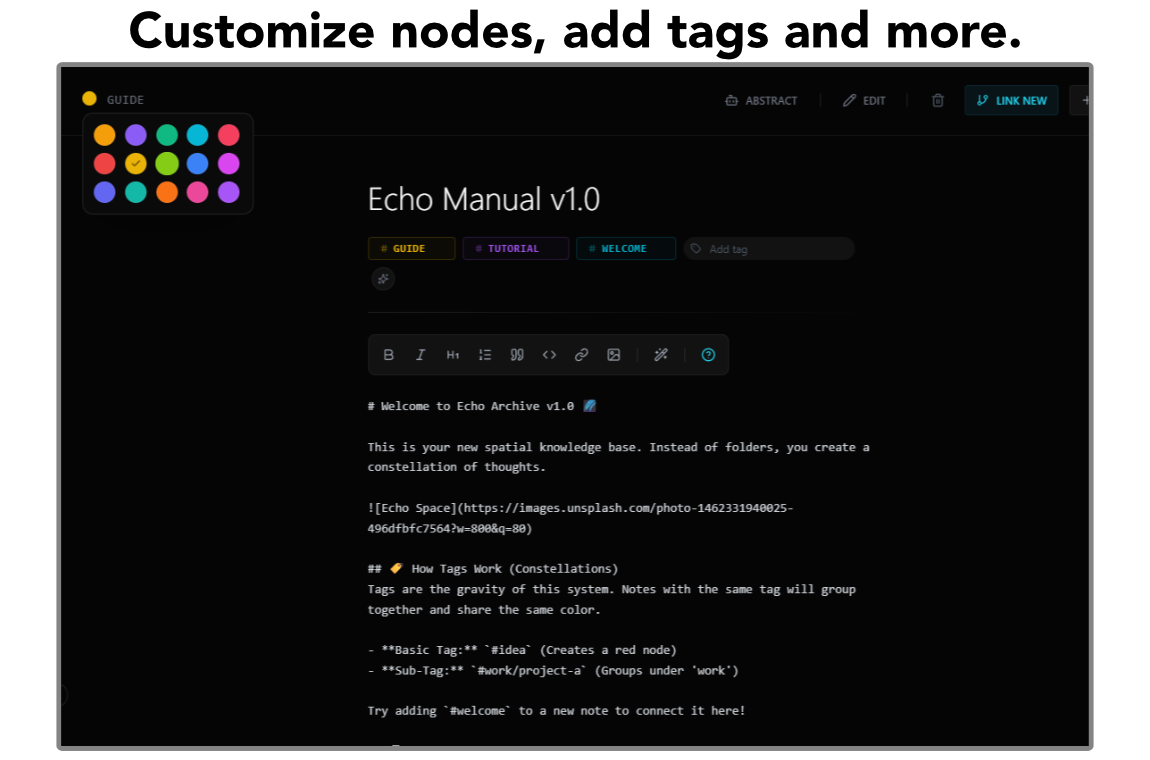 Echo Archive screenshot 4