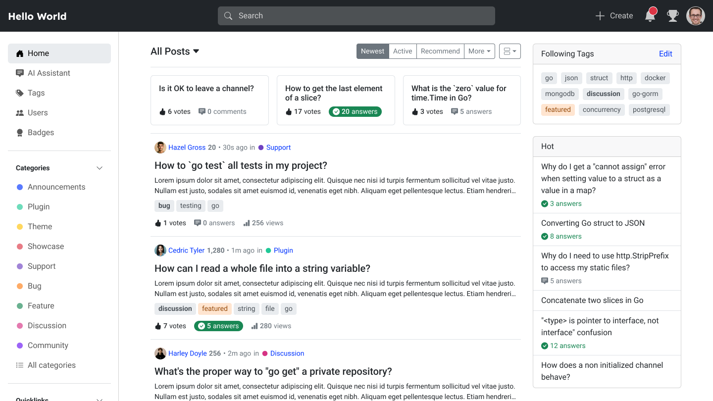 AnswerGrowth screenshot 1