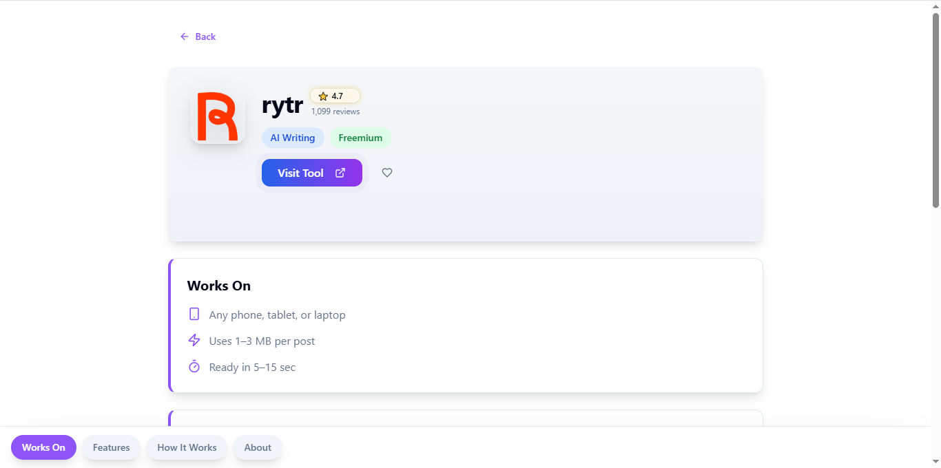 Tool Engine screenshot 4