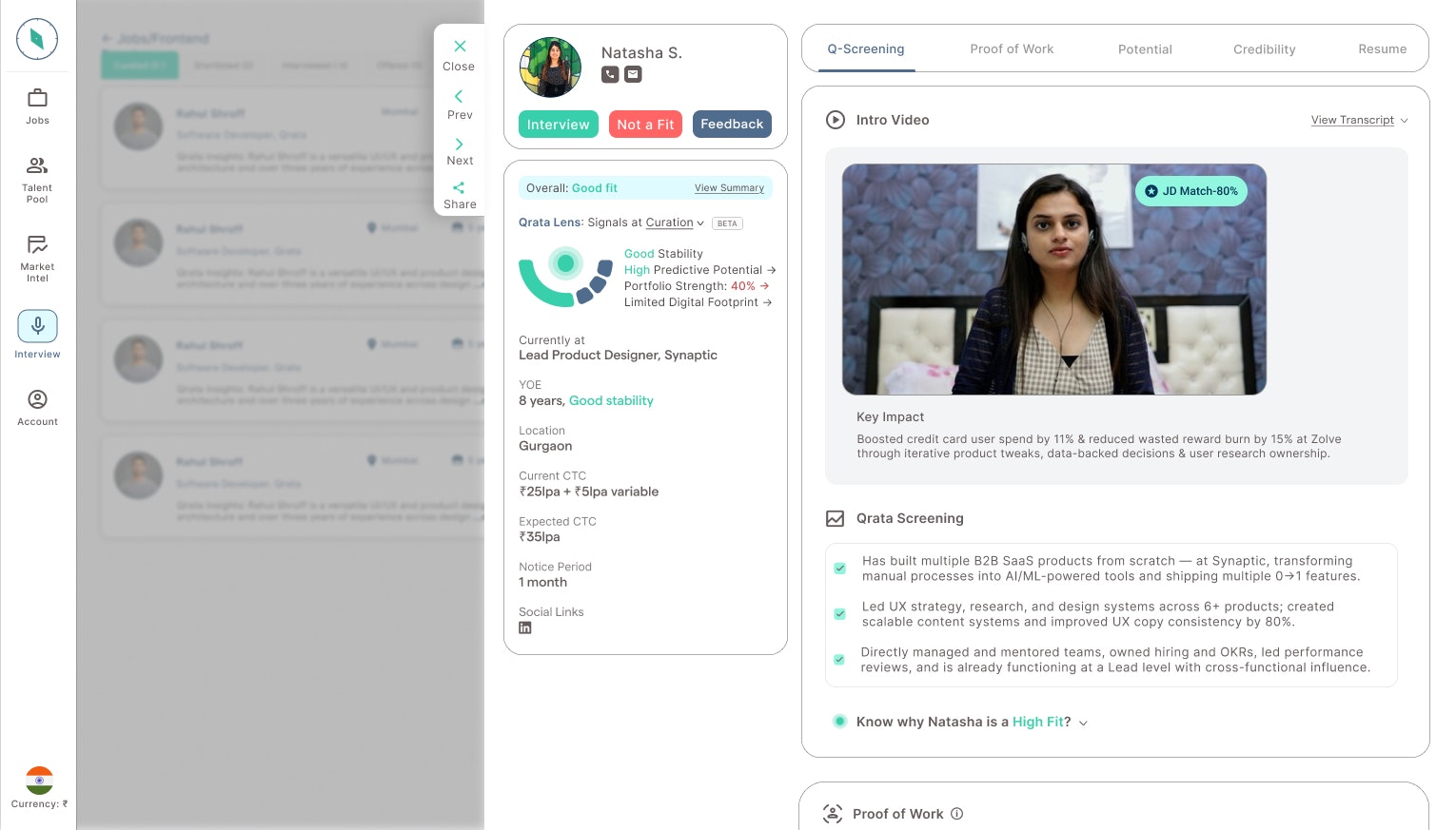 Qrata App screenshot 1