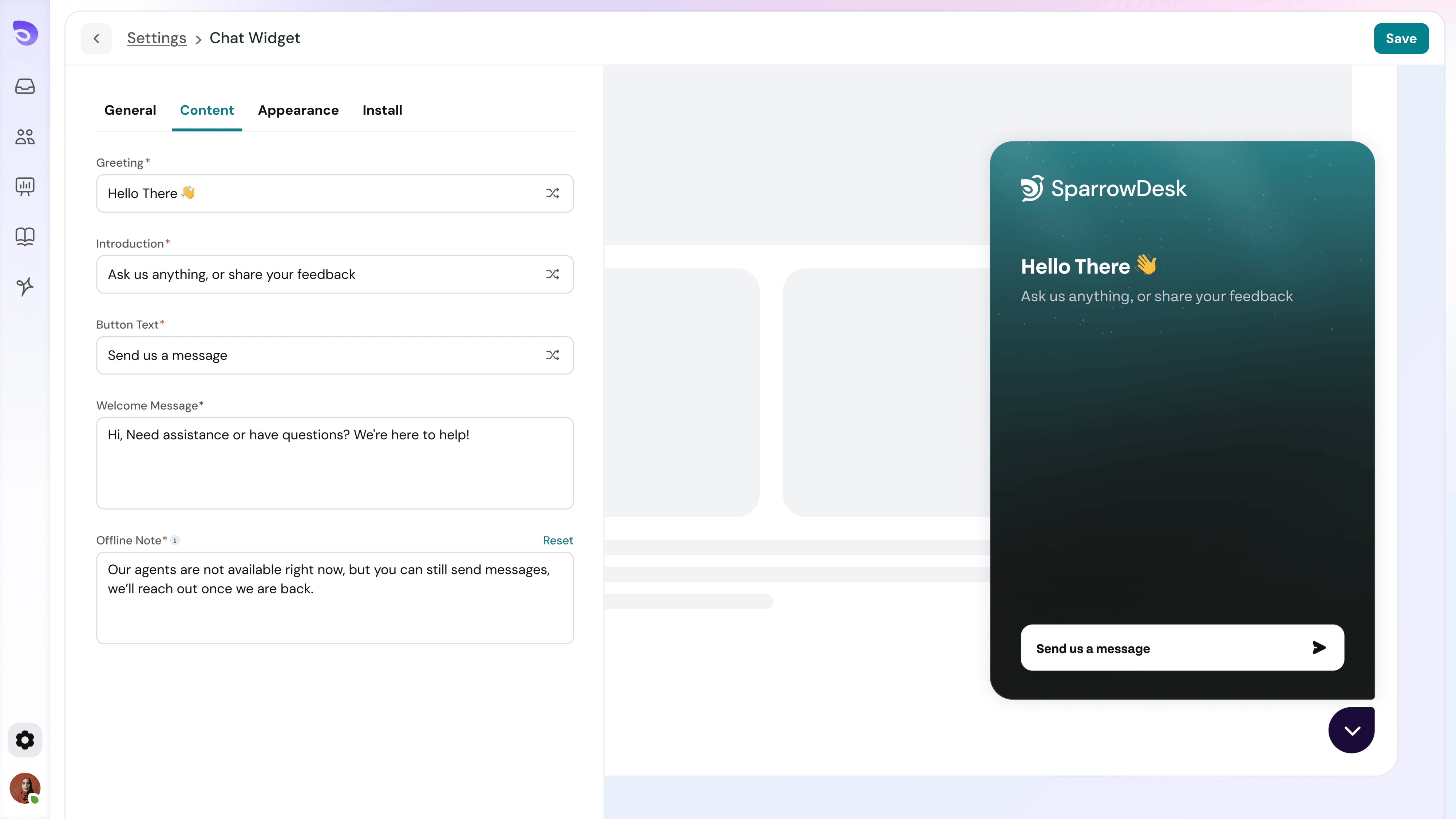 SparrowDesk screenshot 3