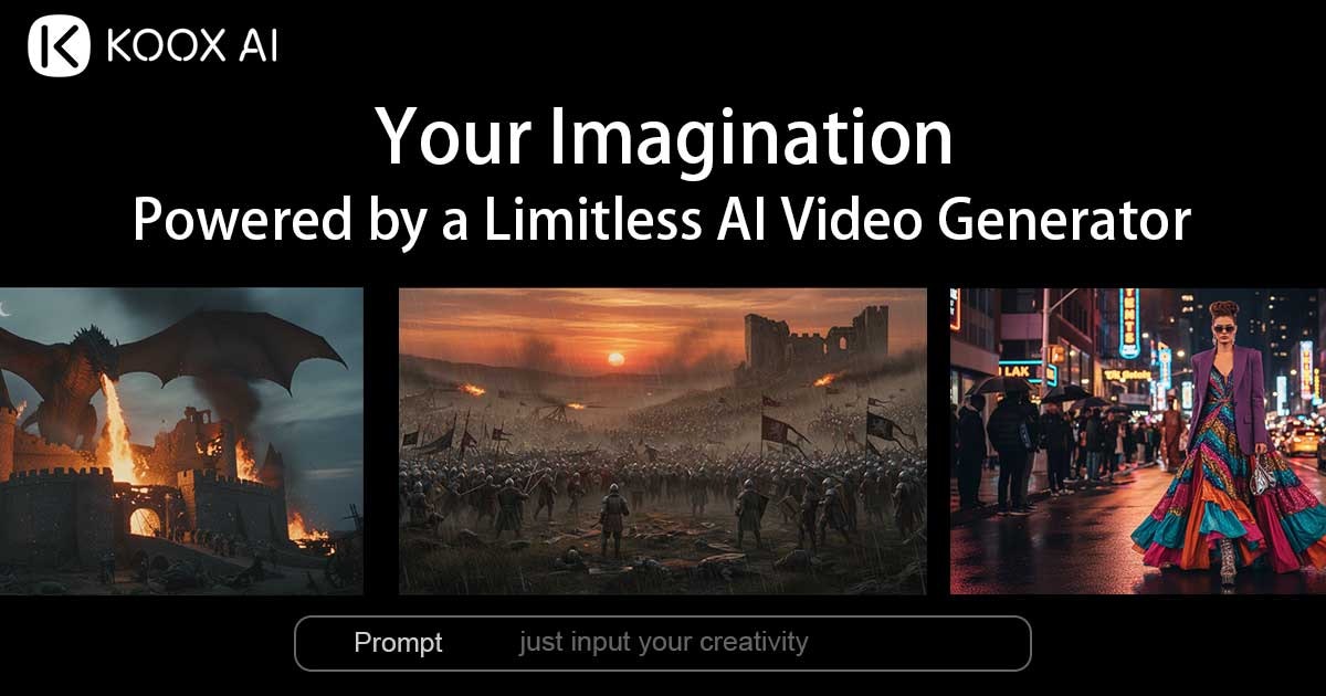 KOOX AI - One stop AI video generator screenshot 1