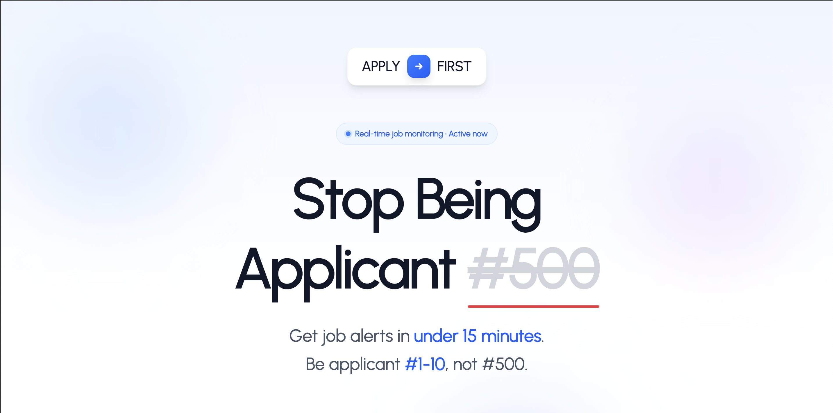 ApplyFirst screenshot 1