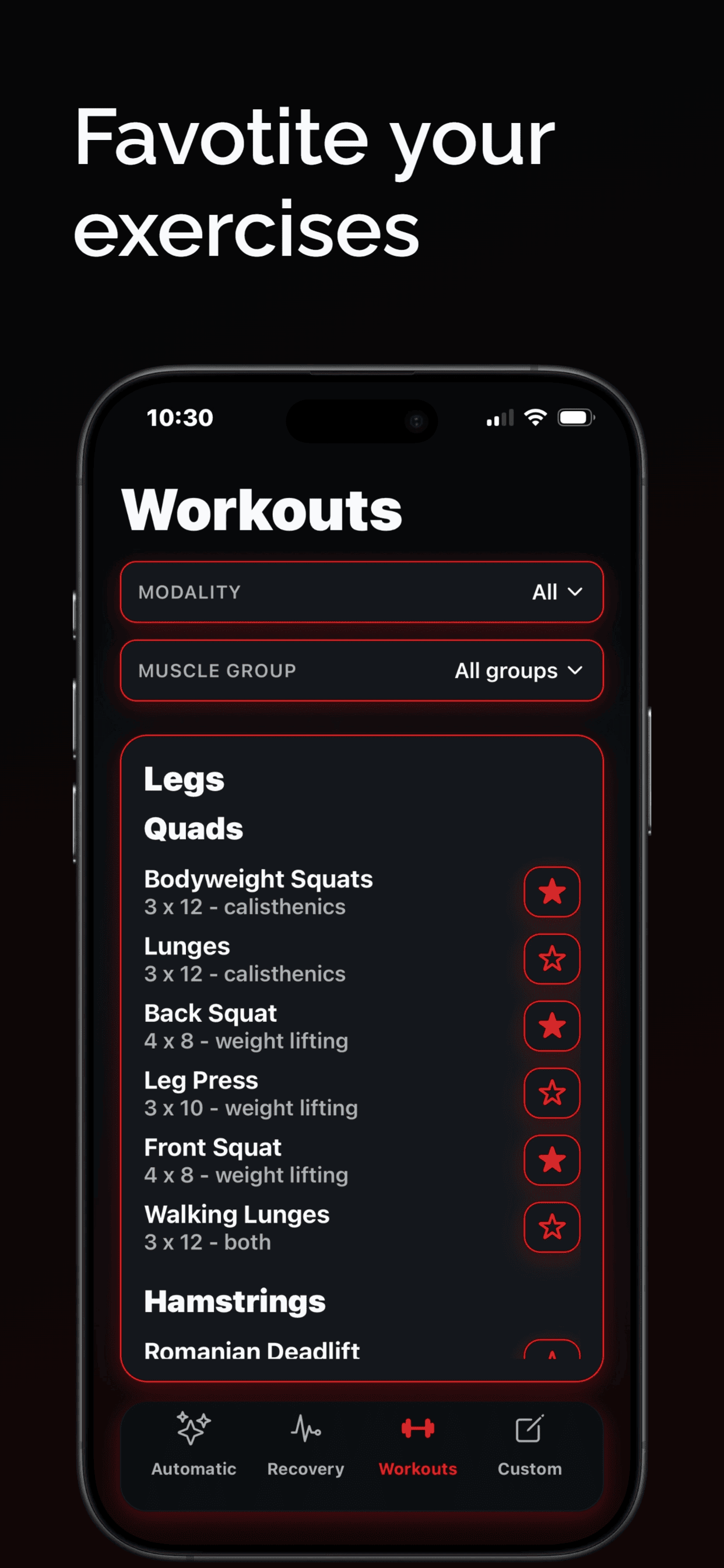 Forma - Workout Generator screenshot 3