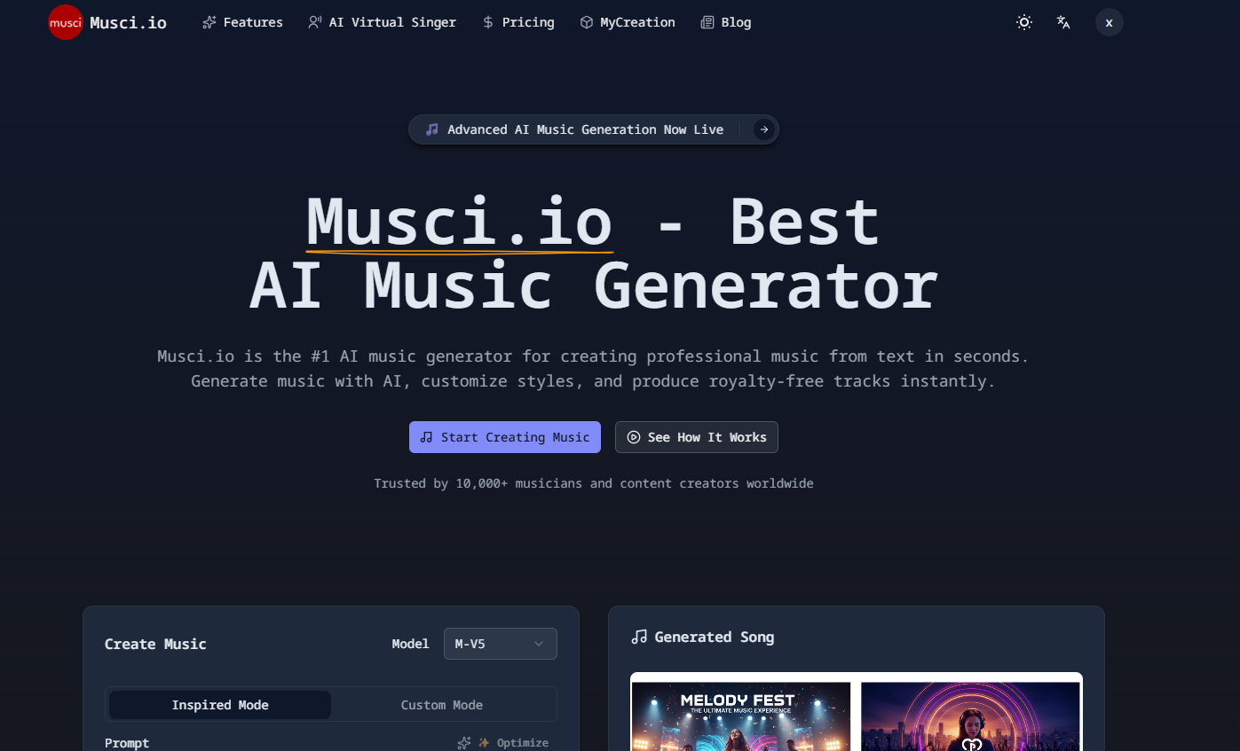 musci.io screenshot 3