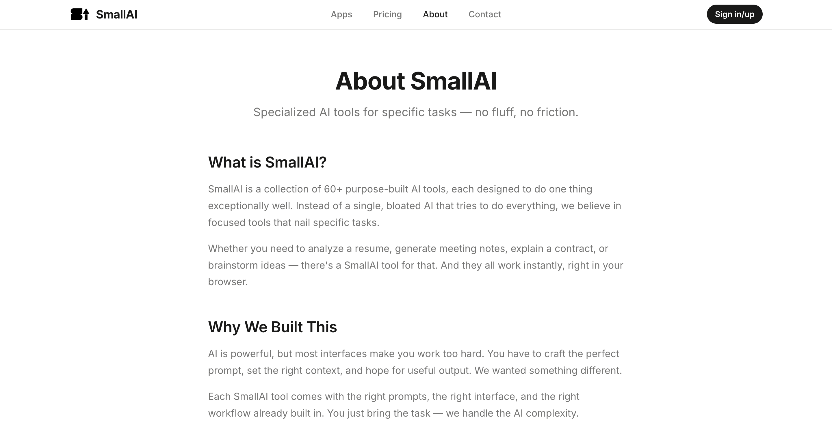 SmallAI screenshot 3
