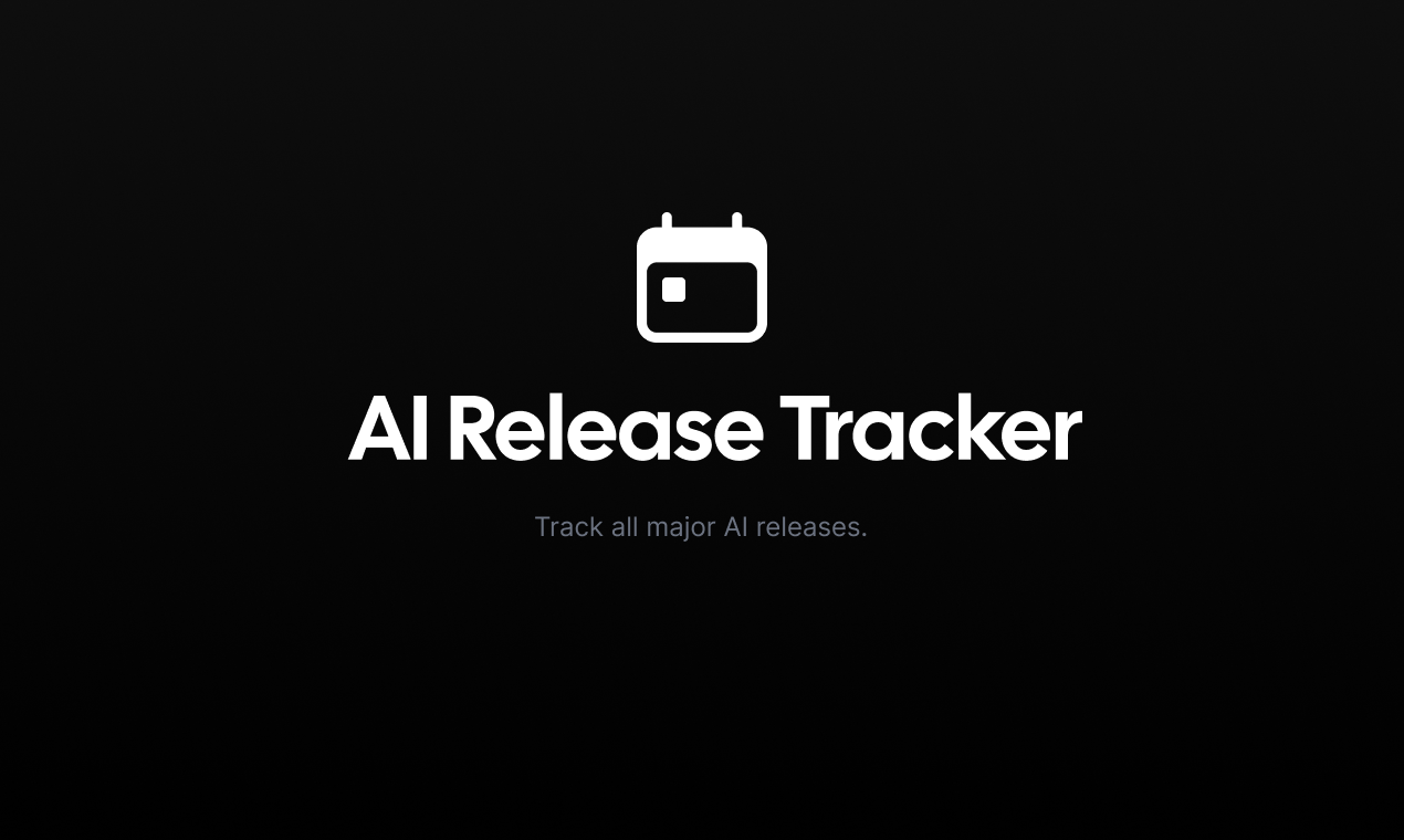 AI Release Tracker screenshot 1
