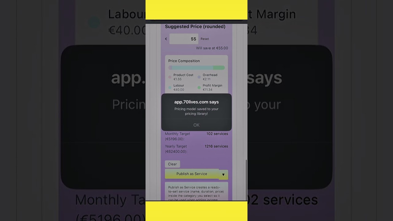 70Lives – Beauty Business App screenshot 7