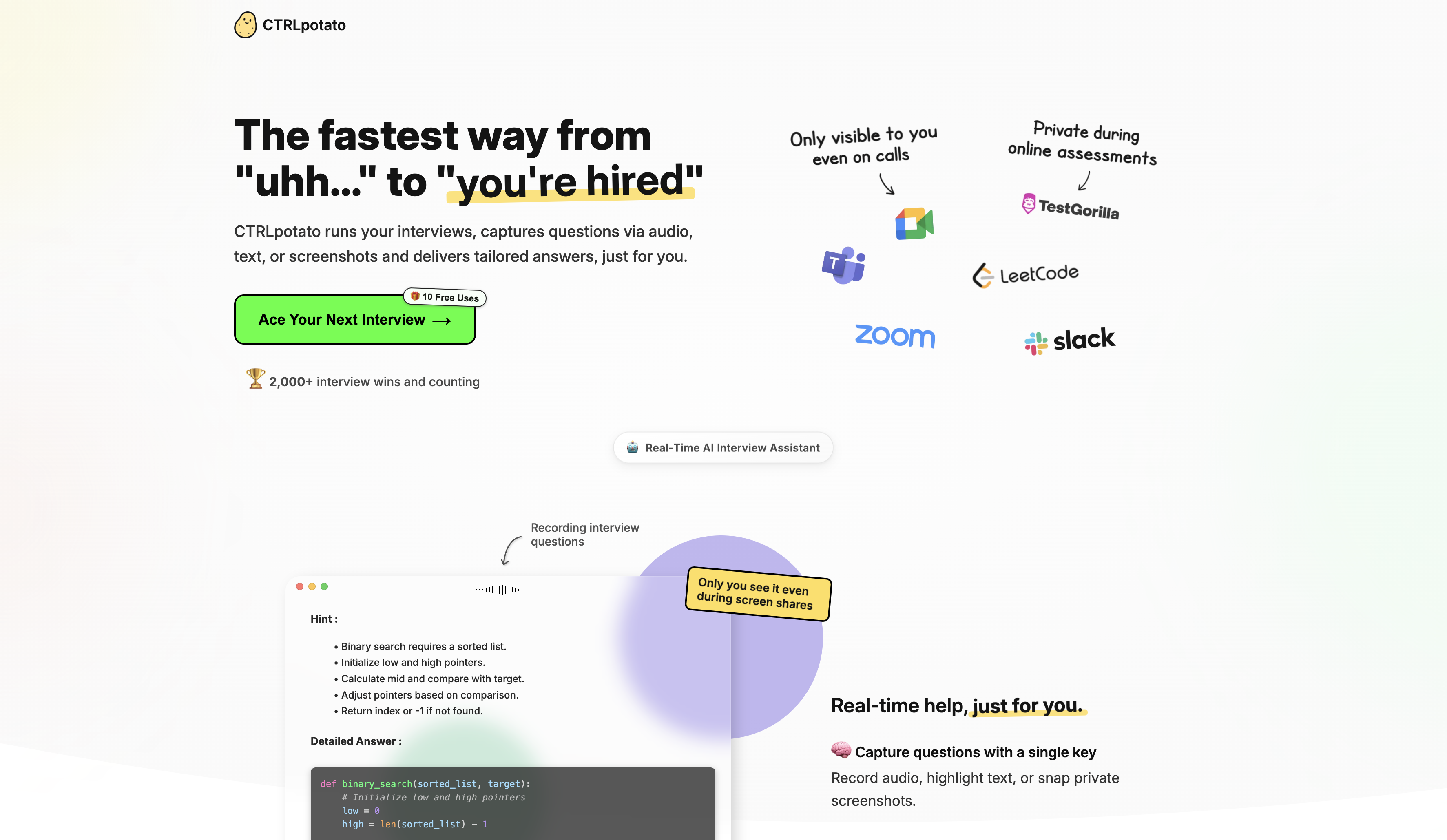 CTRLpotato screenshot 1