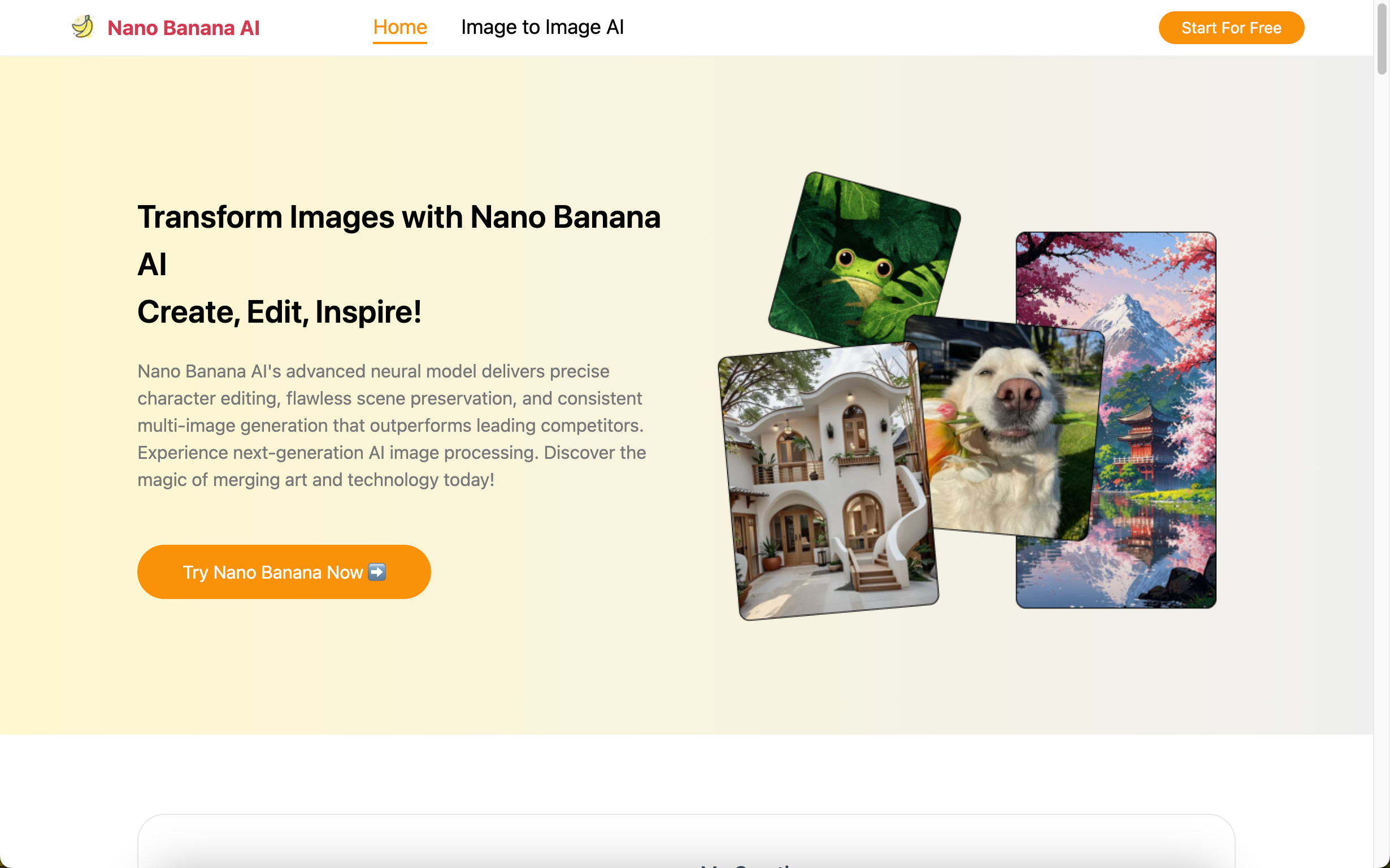 Nano Banana AI screenshot 1
