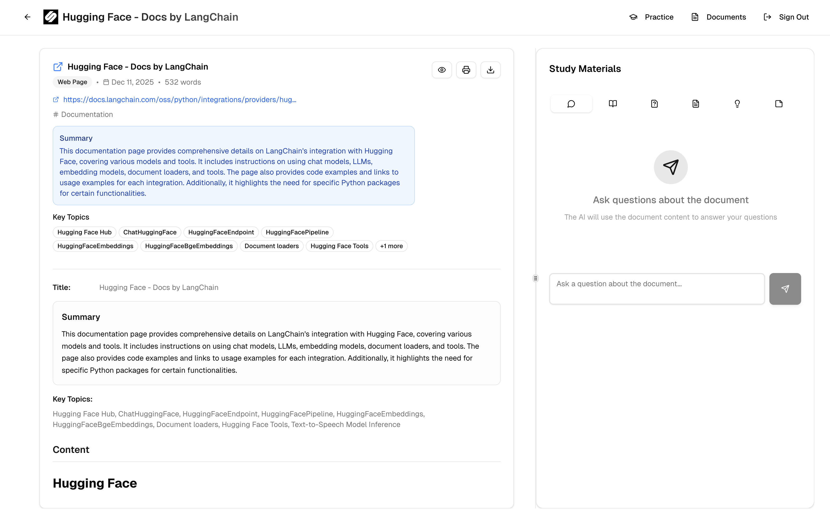 Summaryr screenshot 4