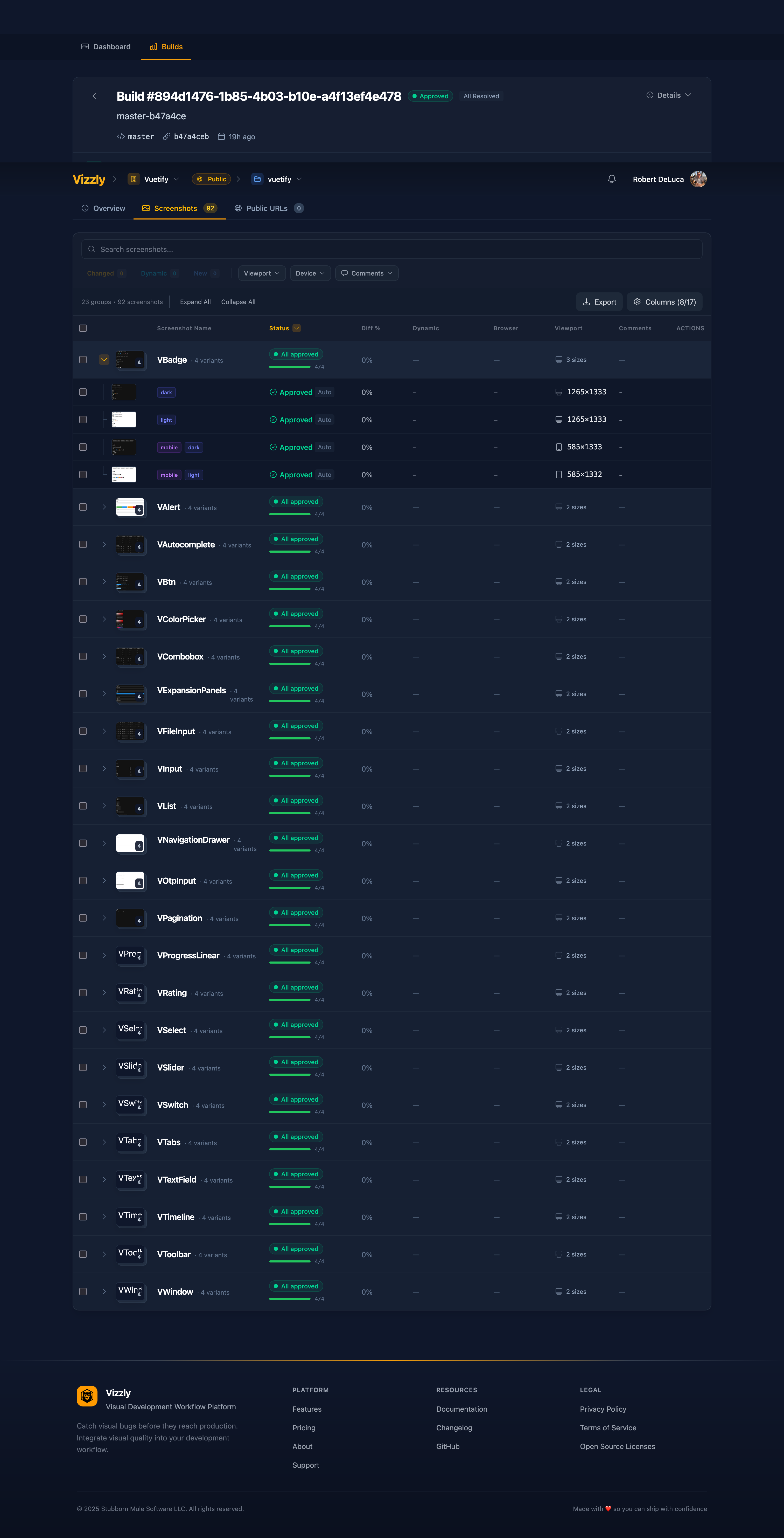 Vizzly Visual Testing screenshot 5