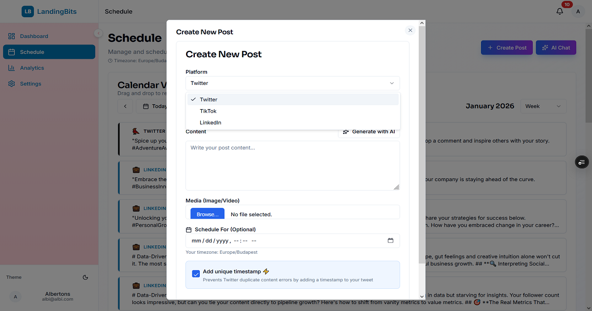 LandingBits screenshot 4