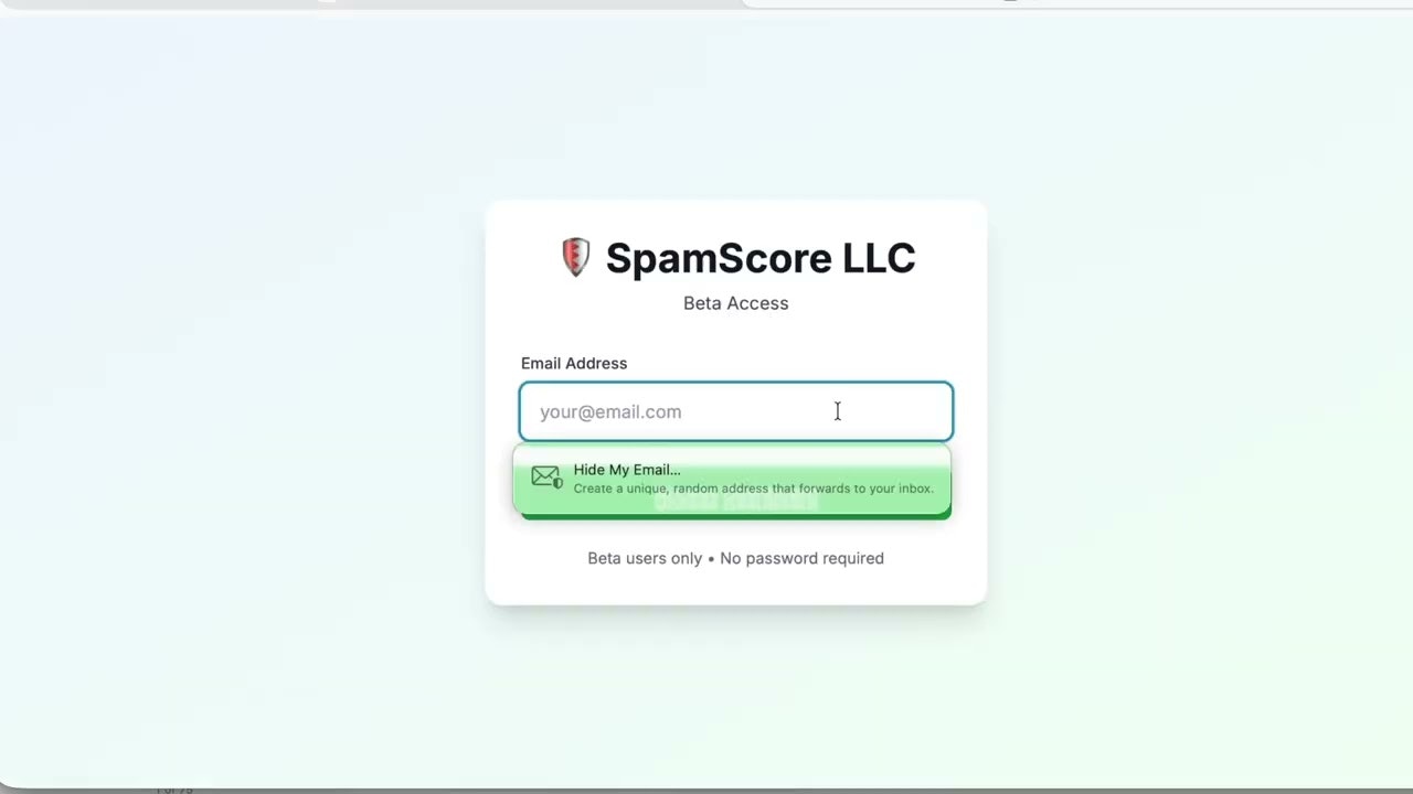SpamScore LLC screenshot 5