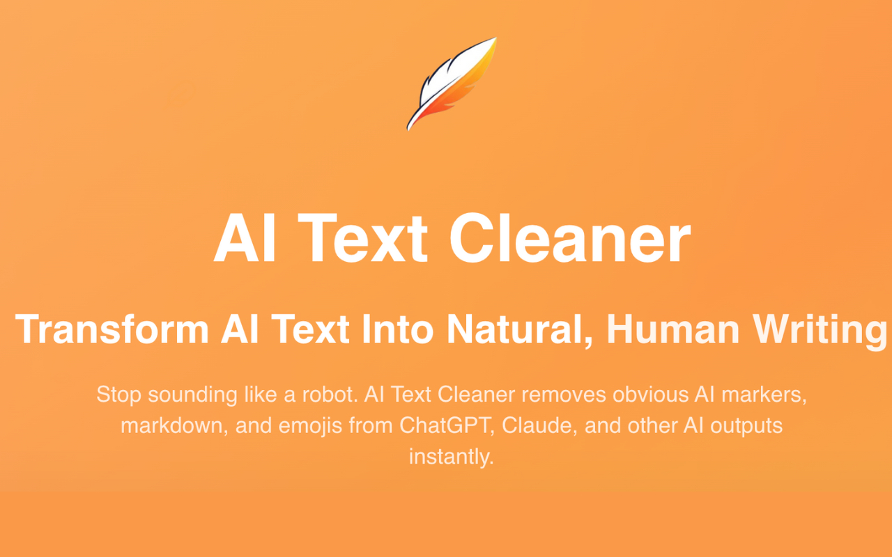 AI Text Cleaner screenshot 1