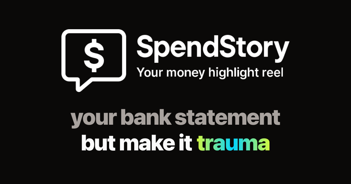 SpendStory screenshot 1