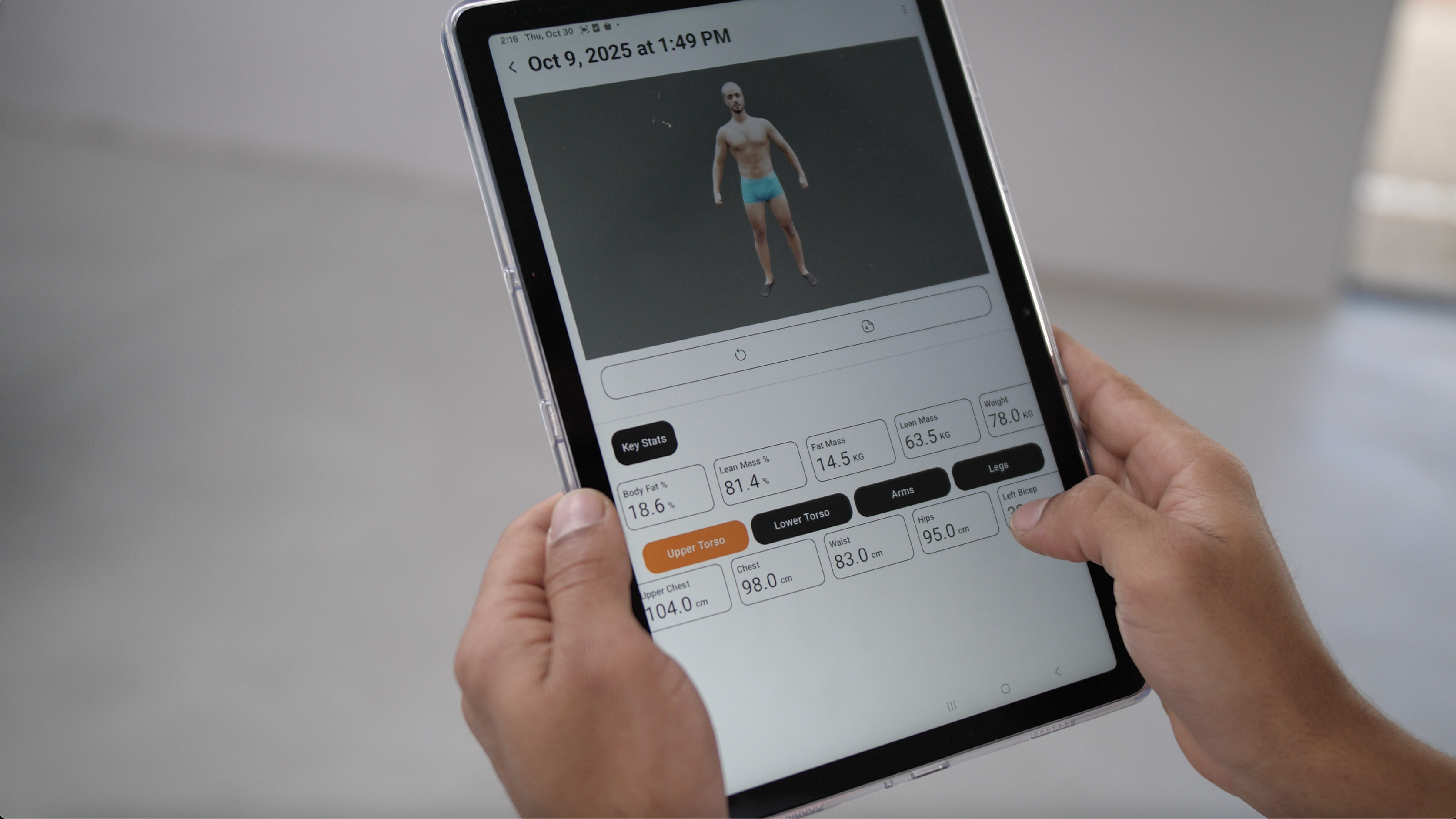Instant 3D Body Scanning for Fitness screenshot 9
