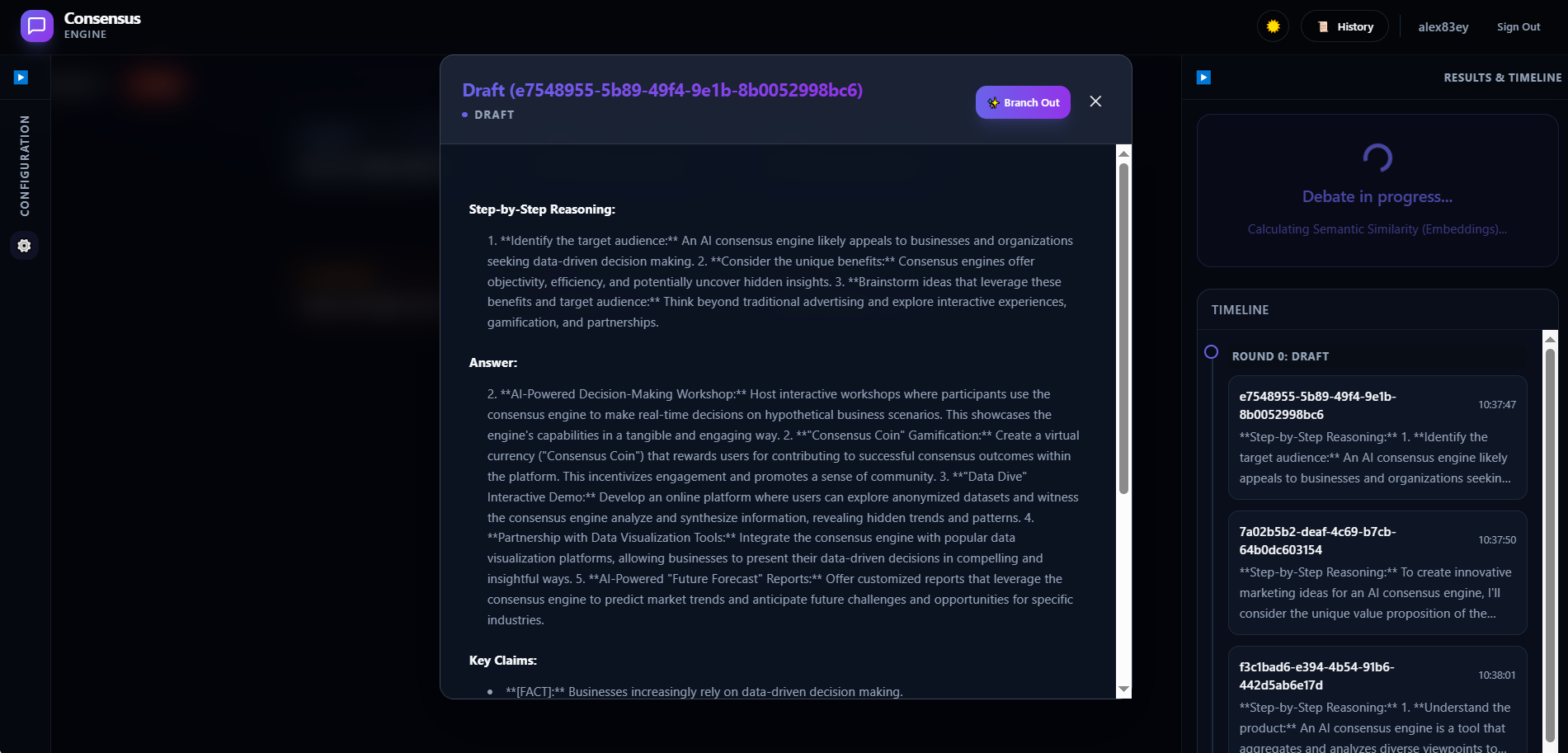 Multi-LLM Consensus Engine screenshot 3