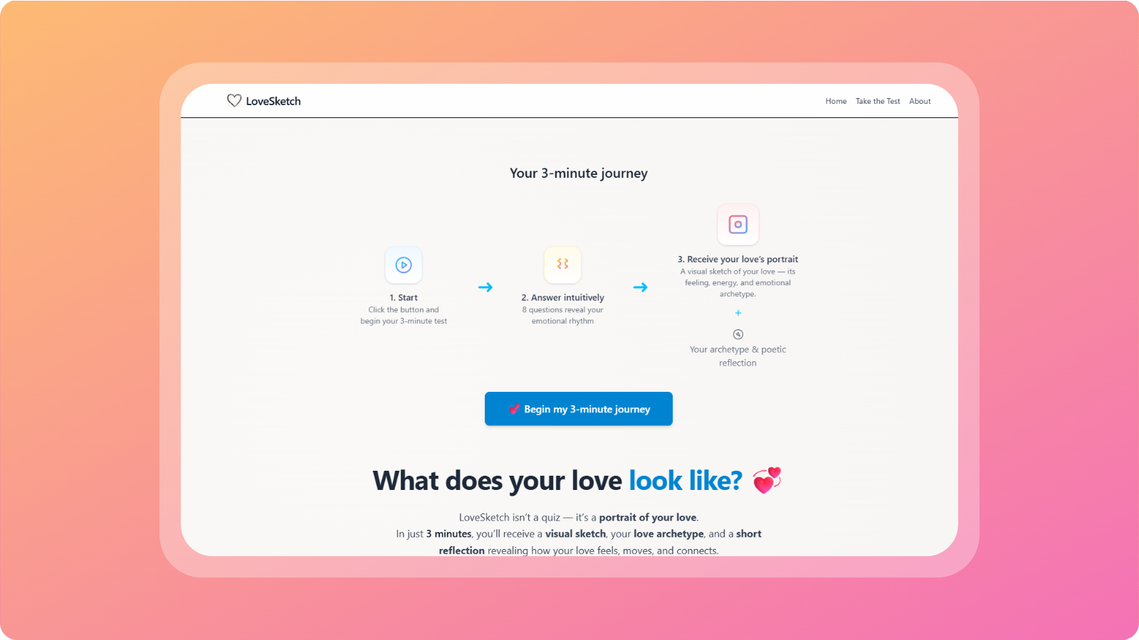 LoveSketch screenshot 1